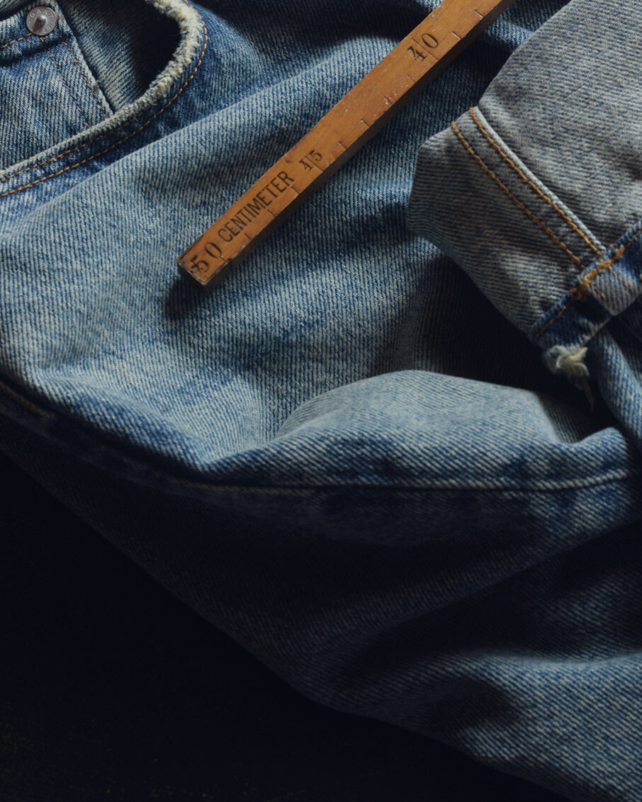 Jeans and a tape measure