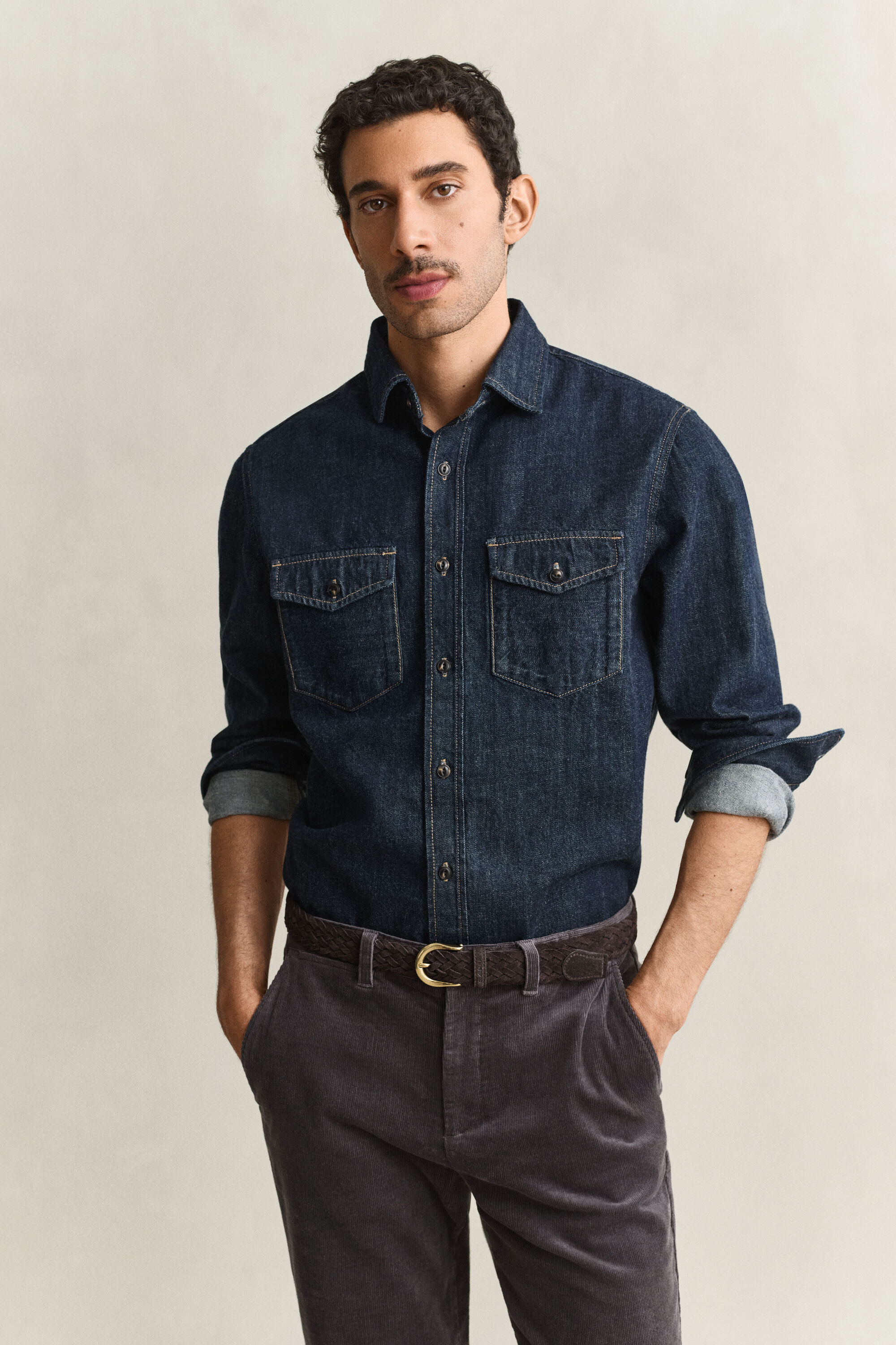 Hemd aus Selvedge-Denim
