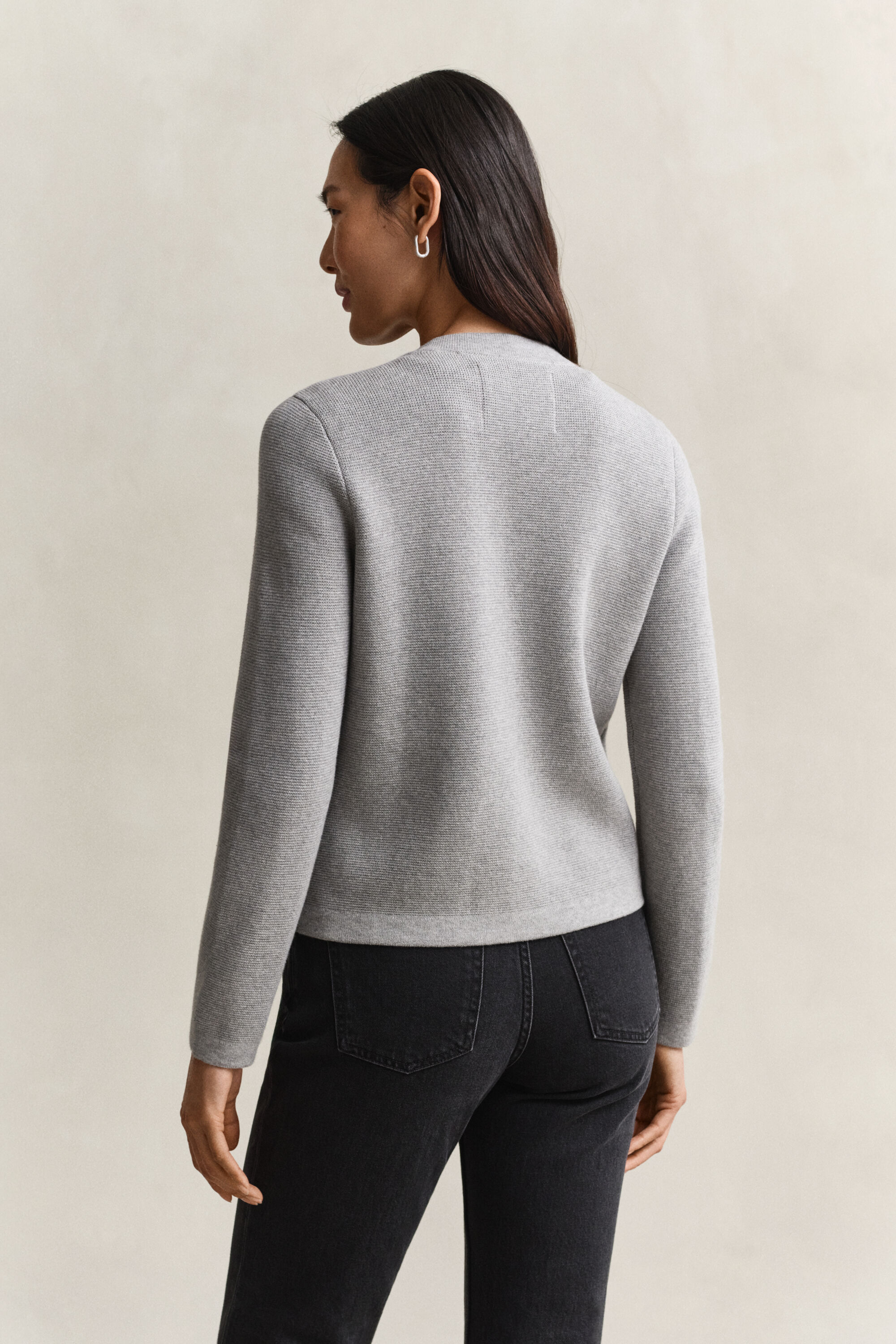 Strickjacke aus Baumwolle