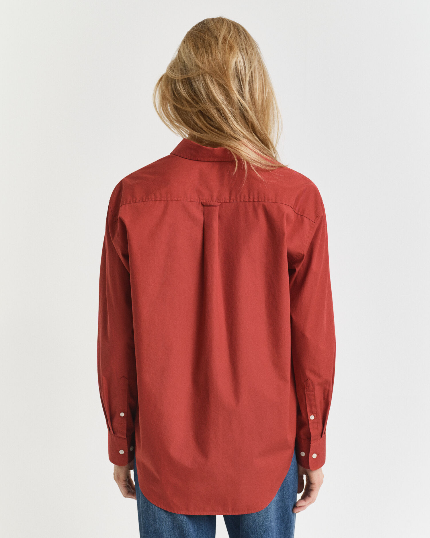 Regular Fit Classic Popeline Bluse