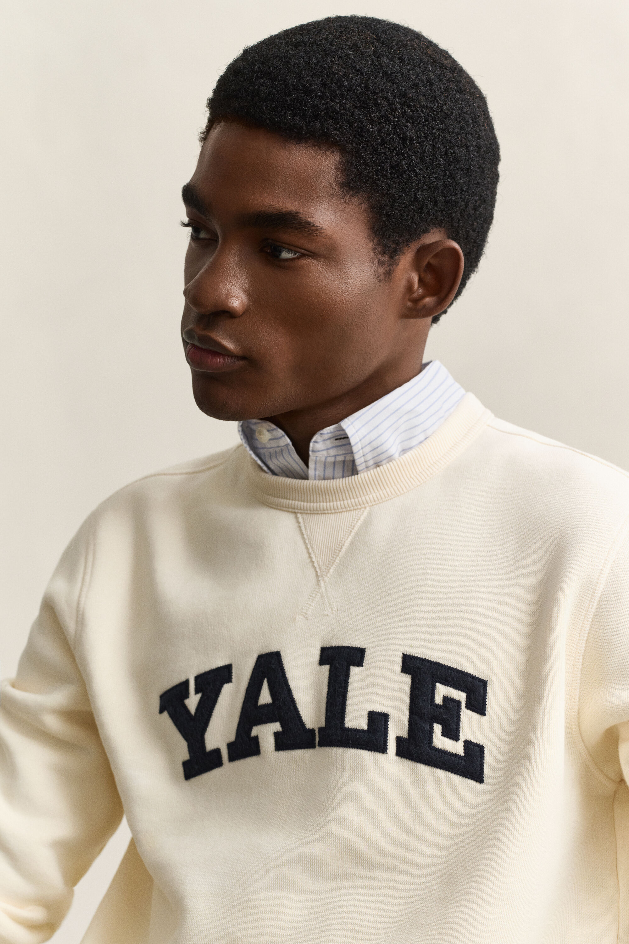 Gant x Yale Rundhals-Sweatshirt
