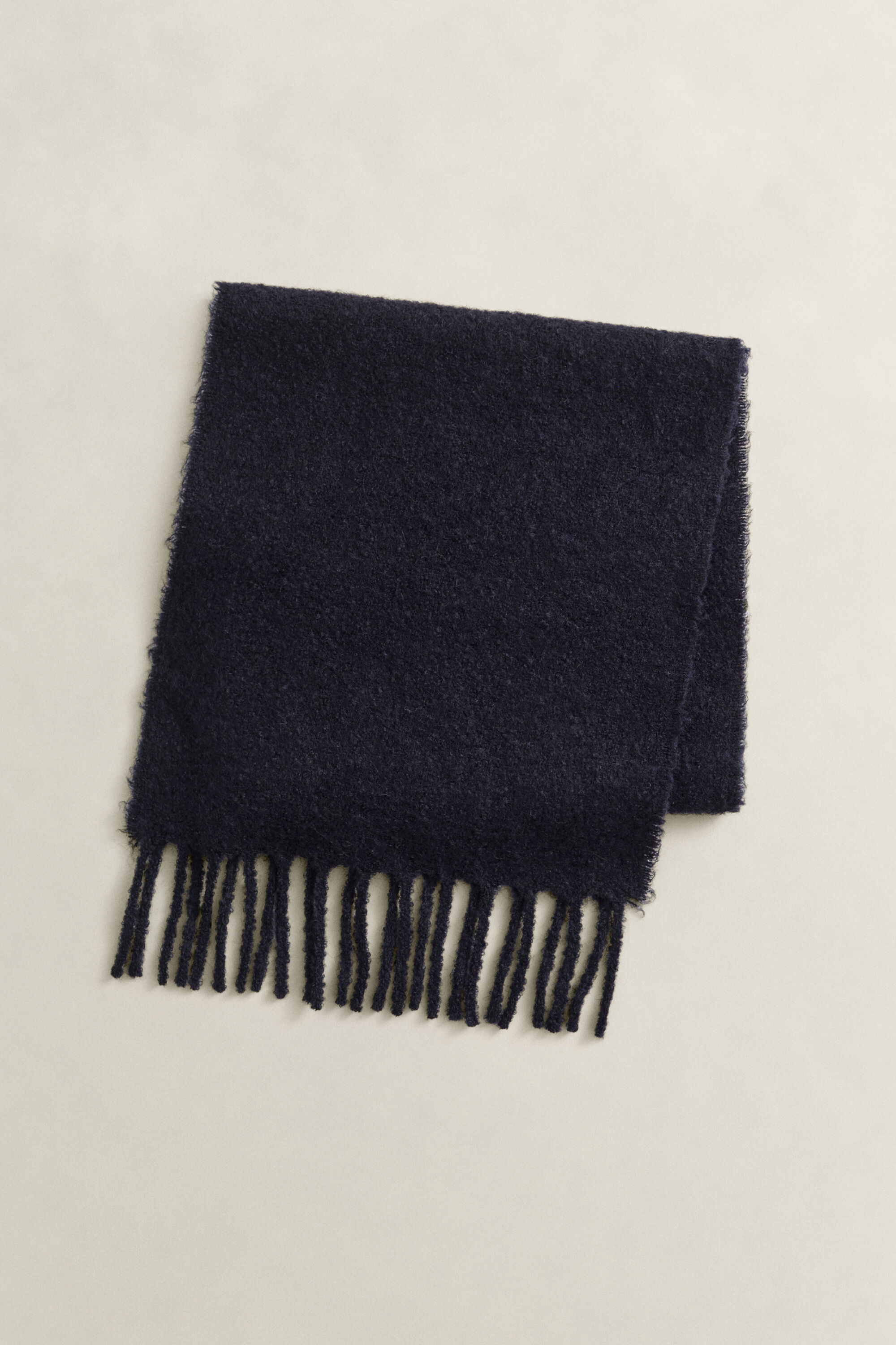 Schal aus gebürstetem Bouclé