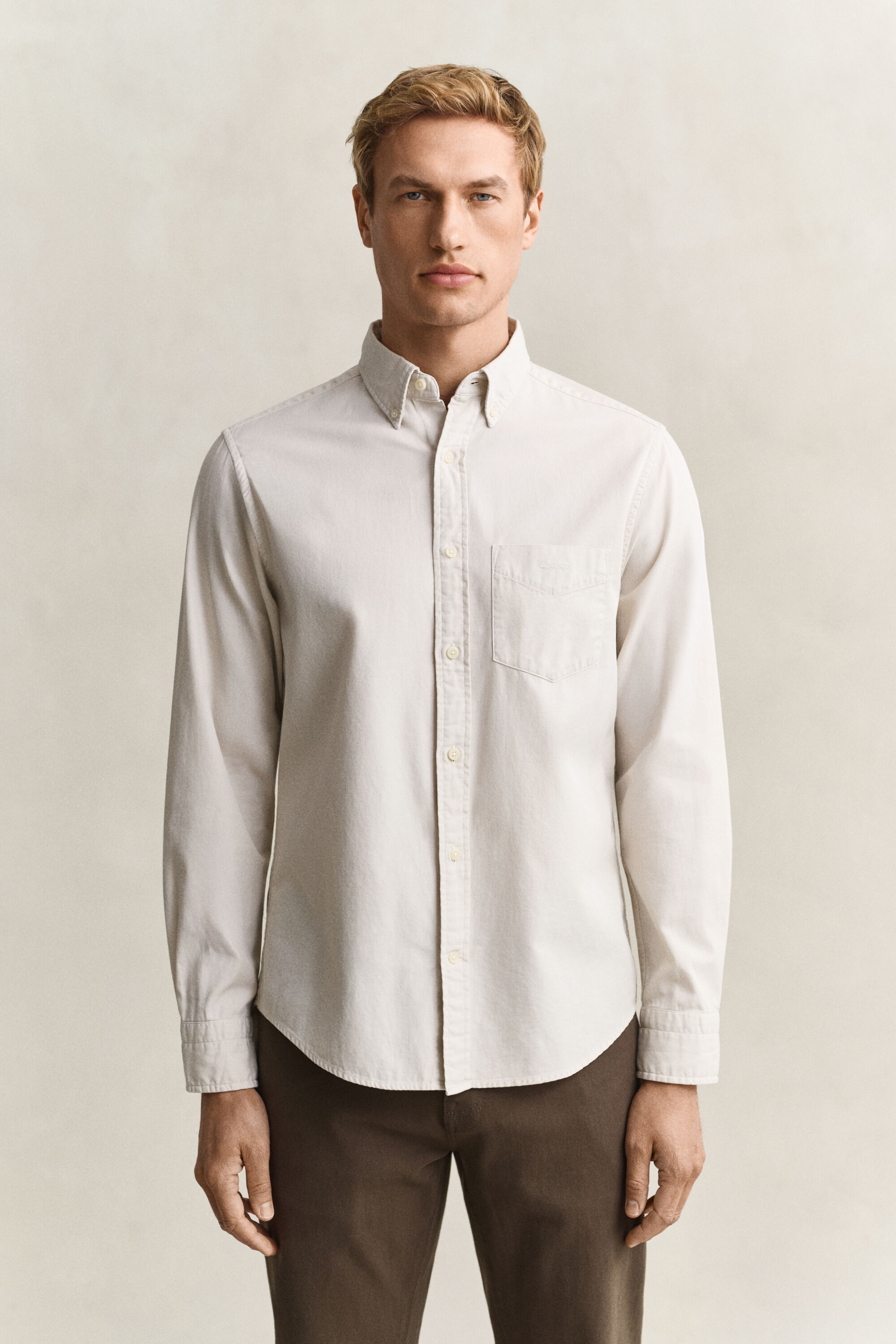 Regular Fit Twillhemd
