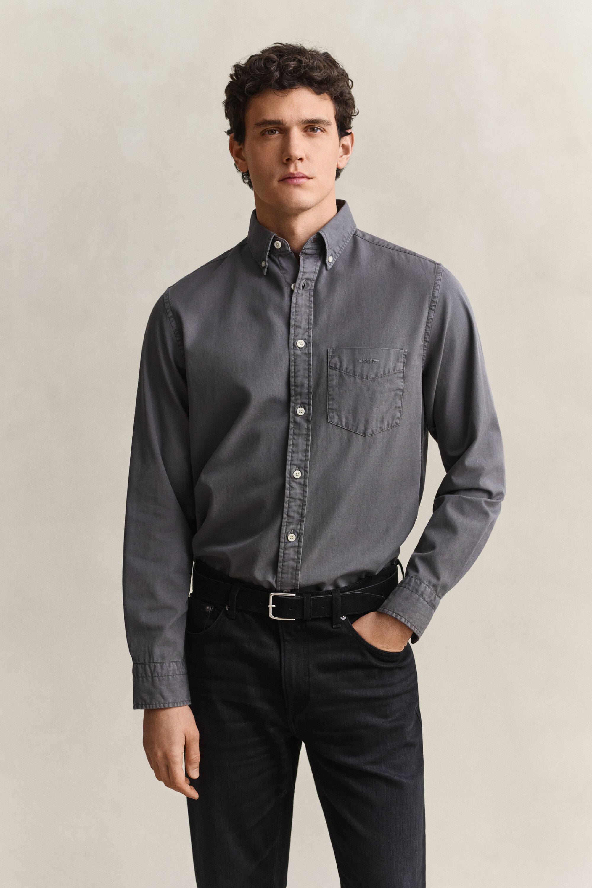 Regular Fit Twillhemd