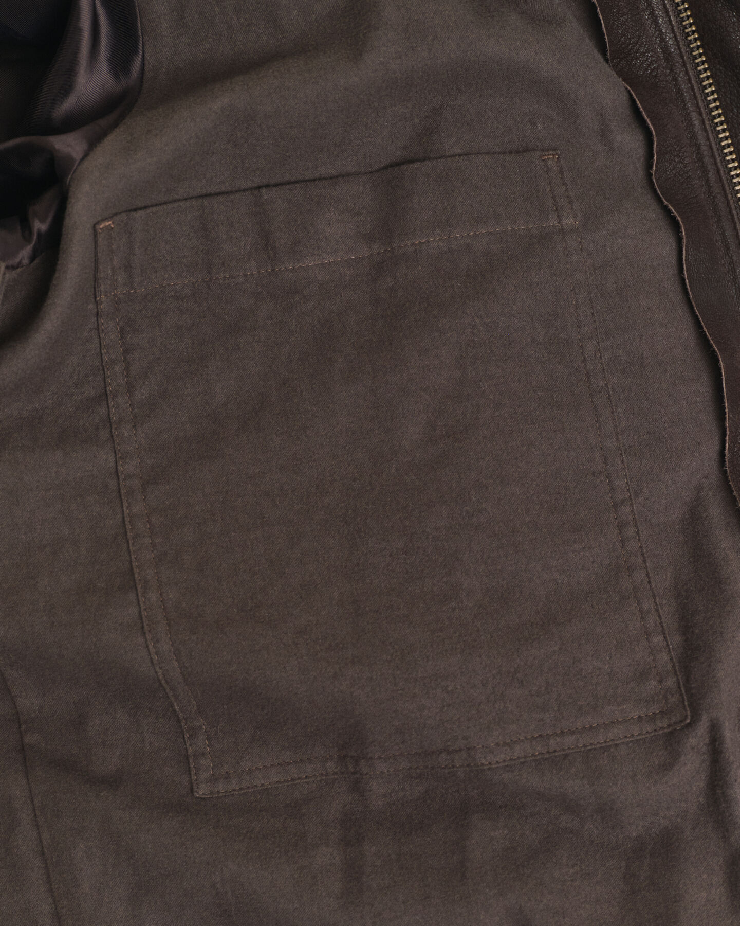 Decker Jacke aus Nubukleder