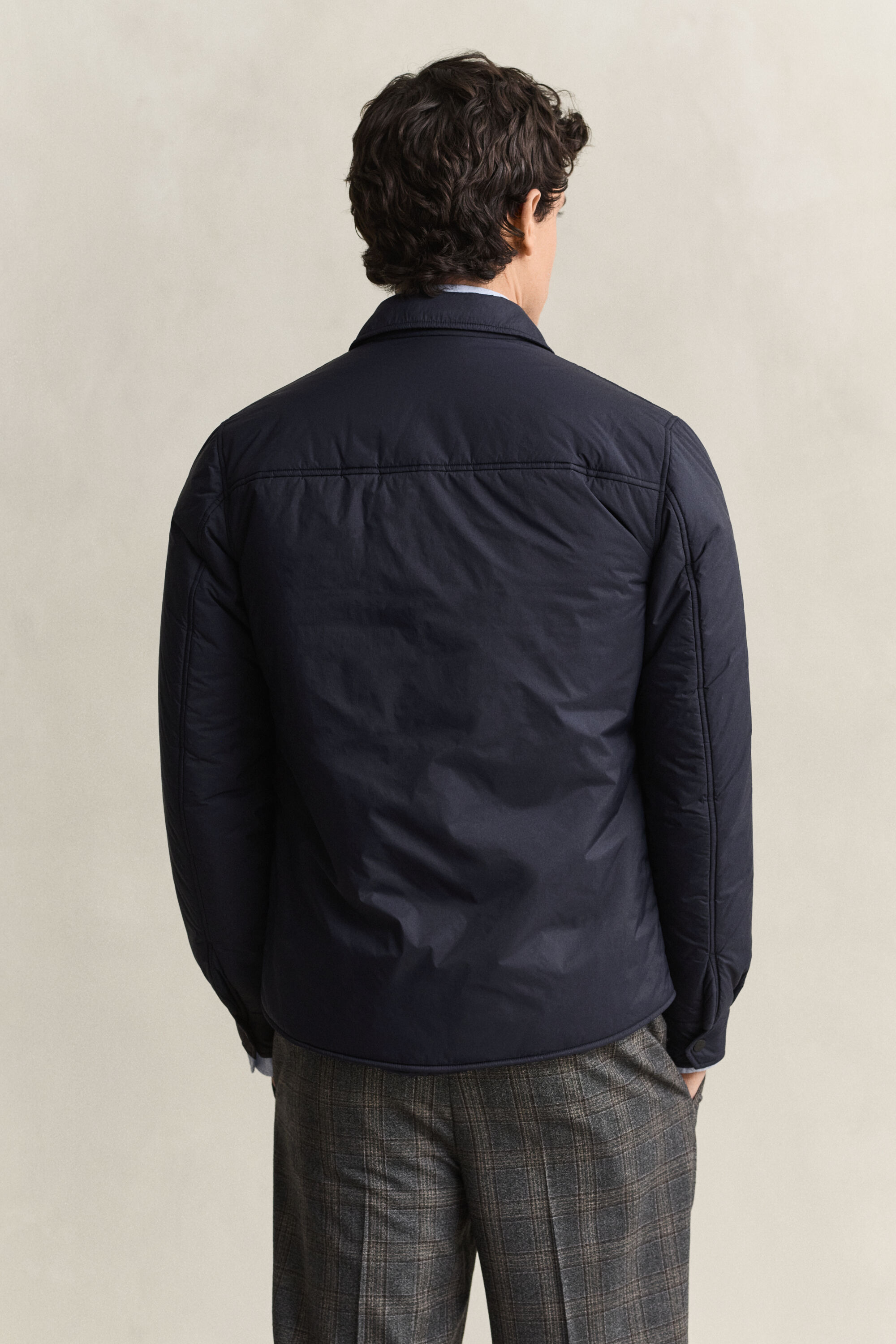 Ultraleichte wattierte Hemdjacke
