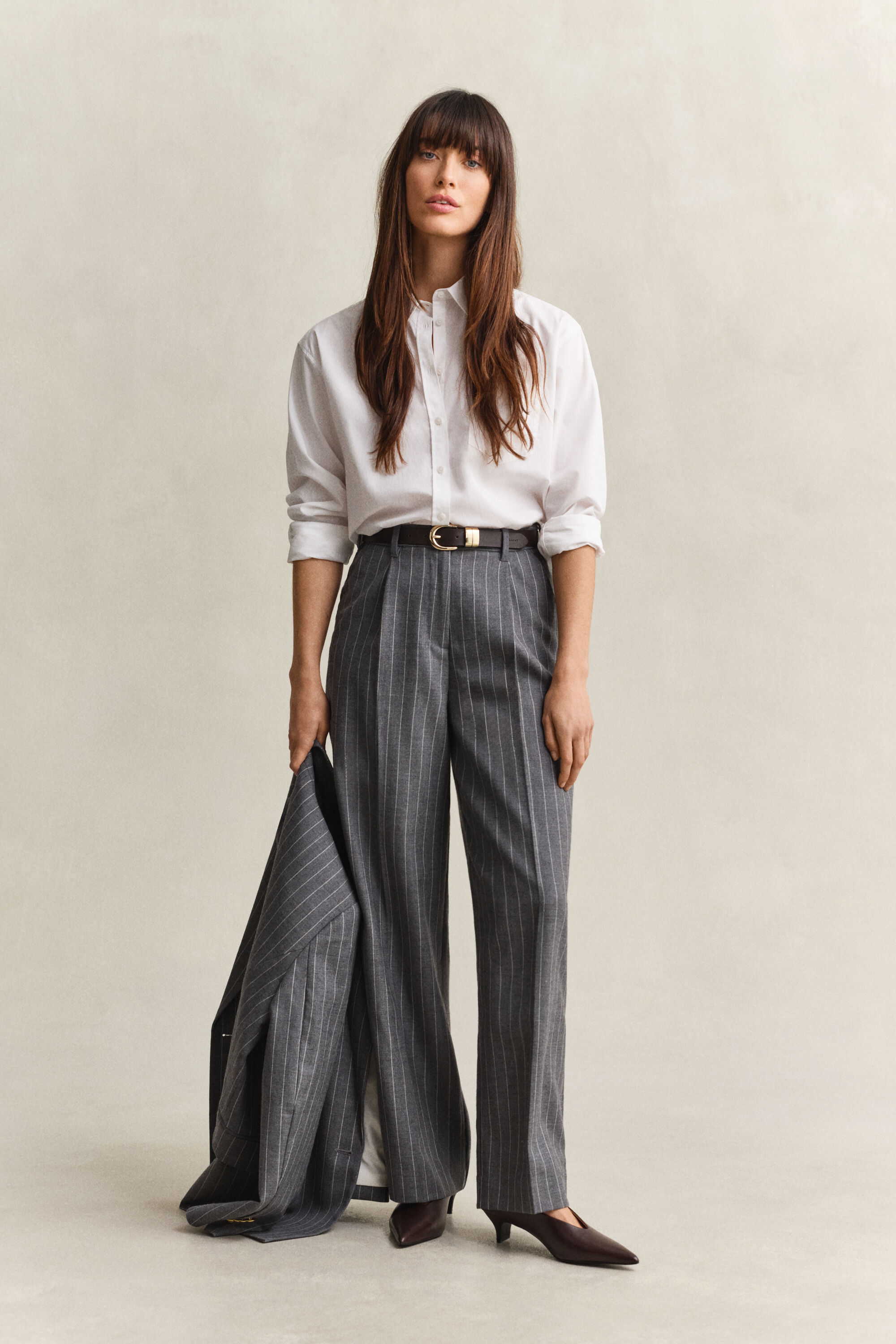 Pinstripe Wollhose
