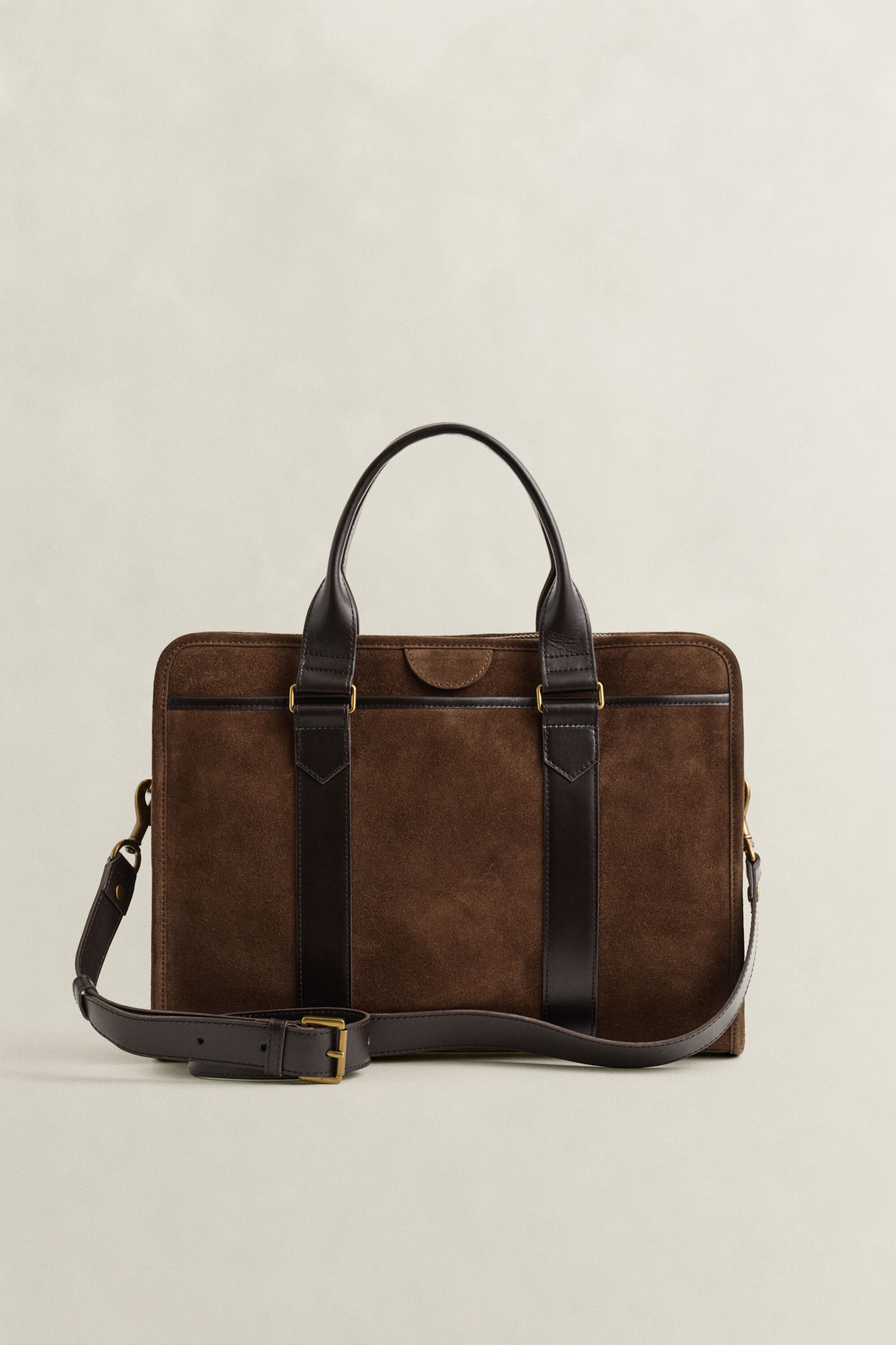 Commuter Bag aus Veloursleder