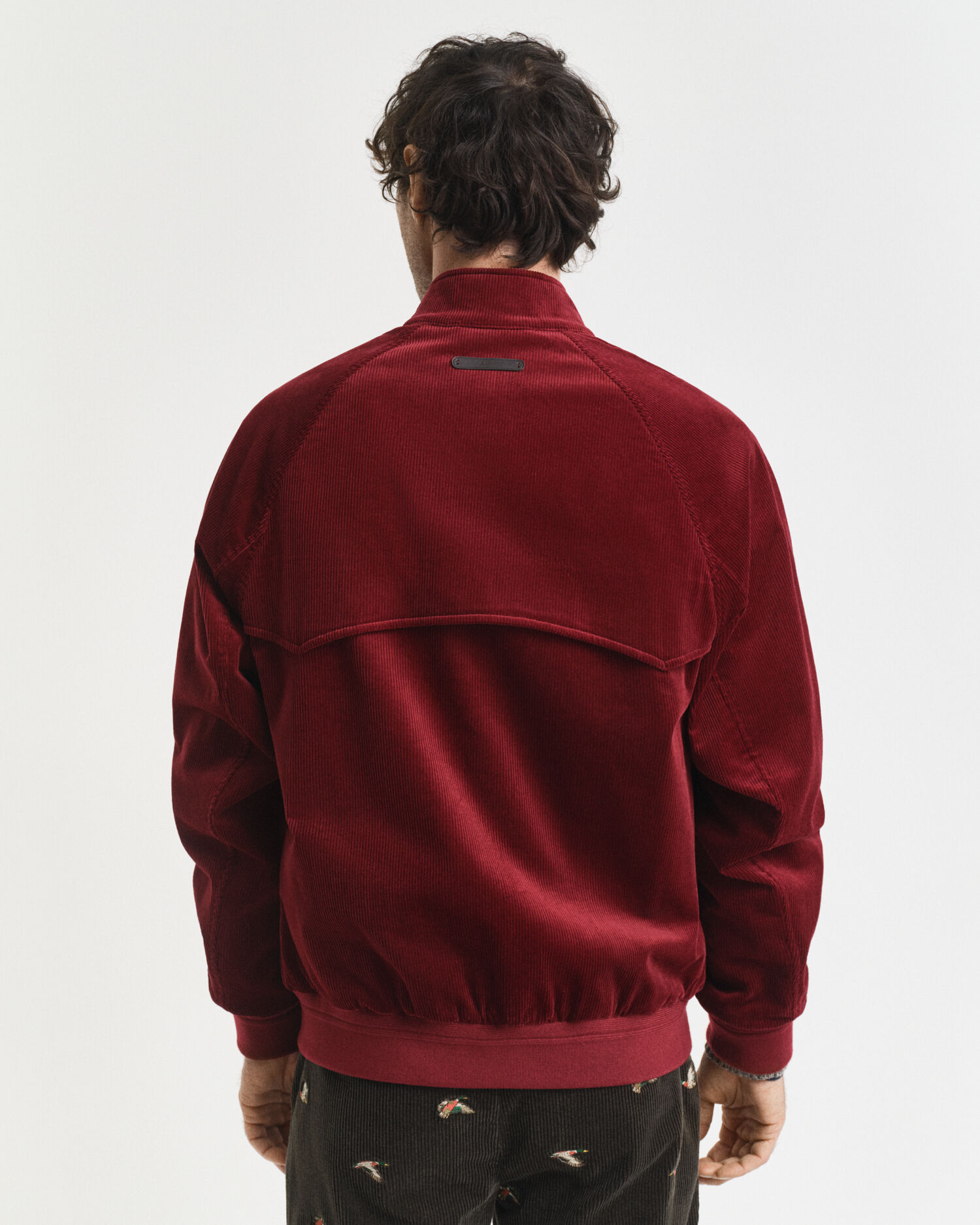 Harrington Jacke aus Cord