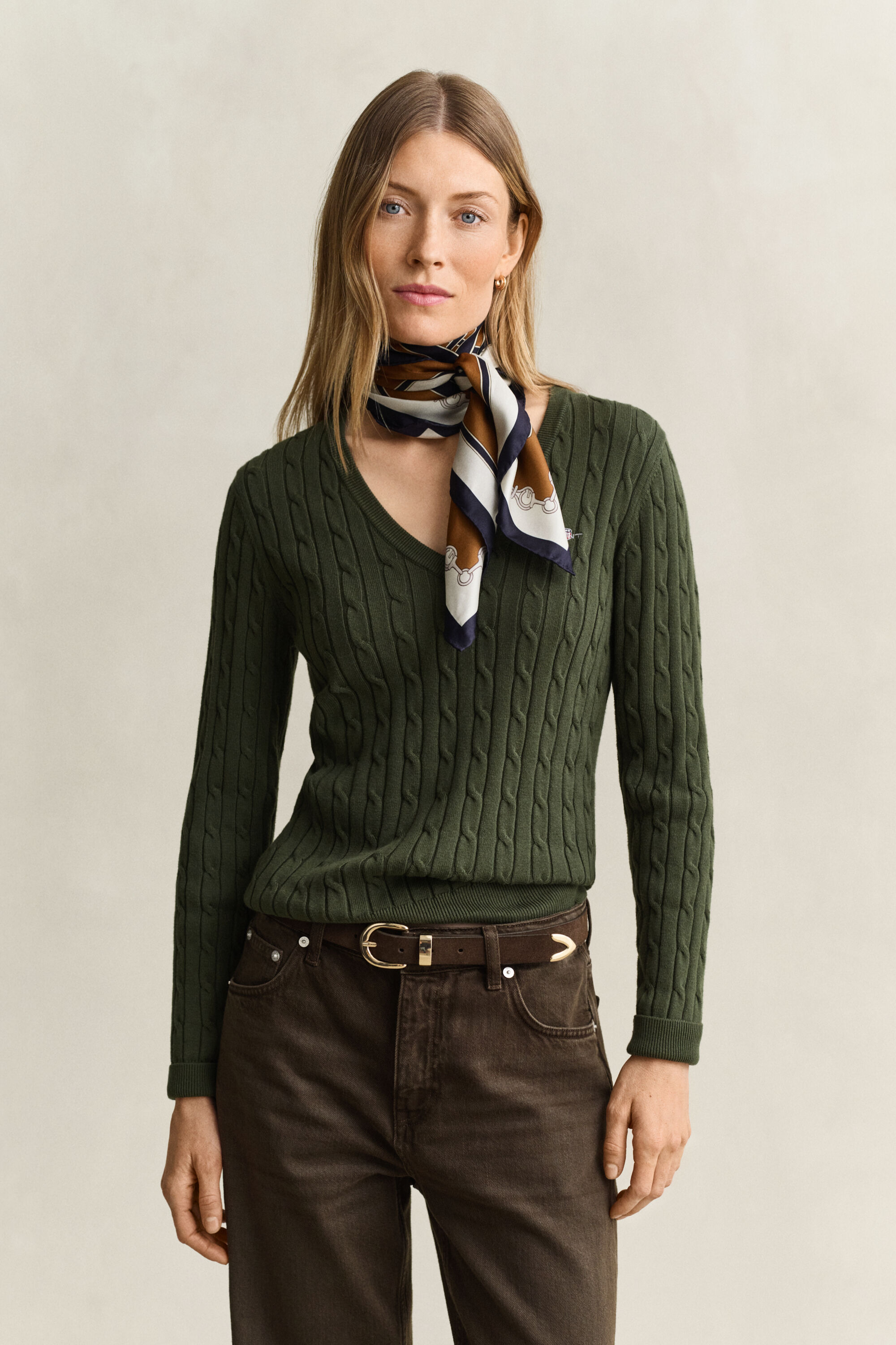Classic Zopfstrickpullover