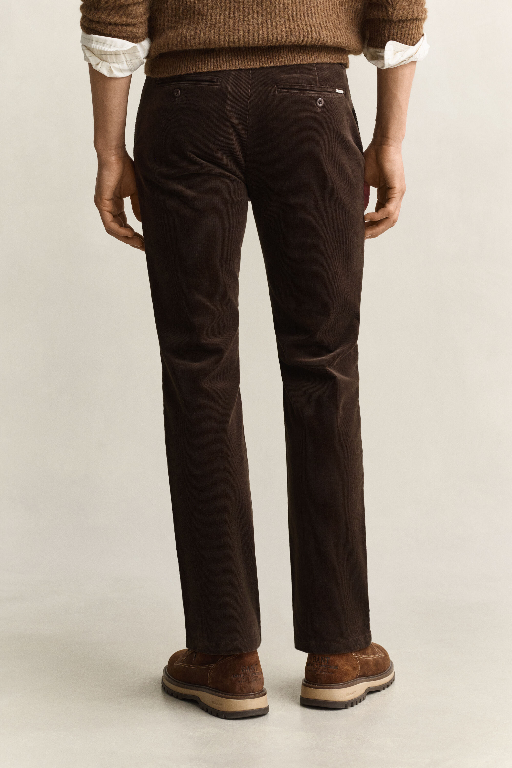 Regular Fit Cord Chinohose