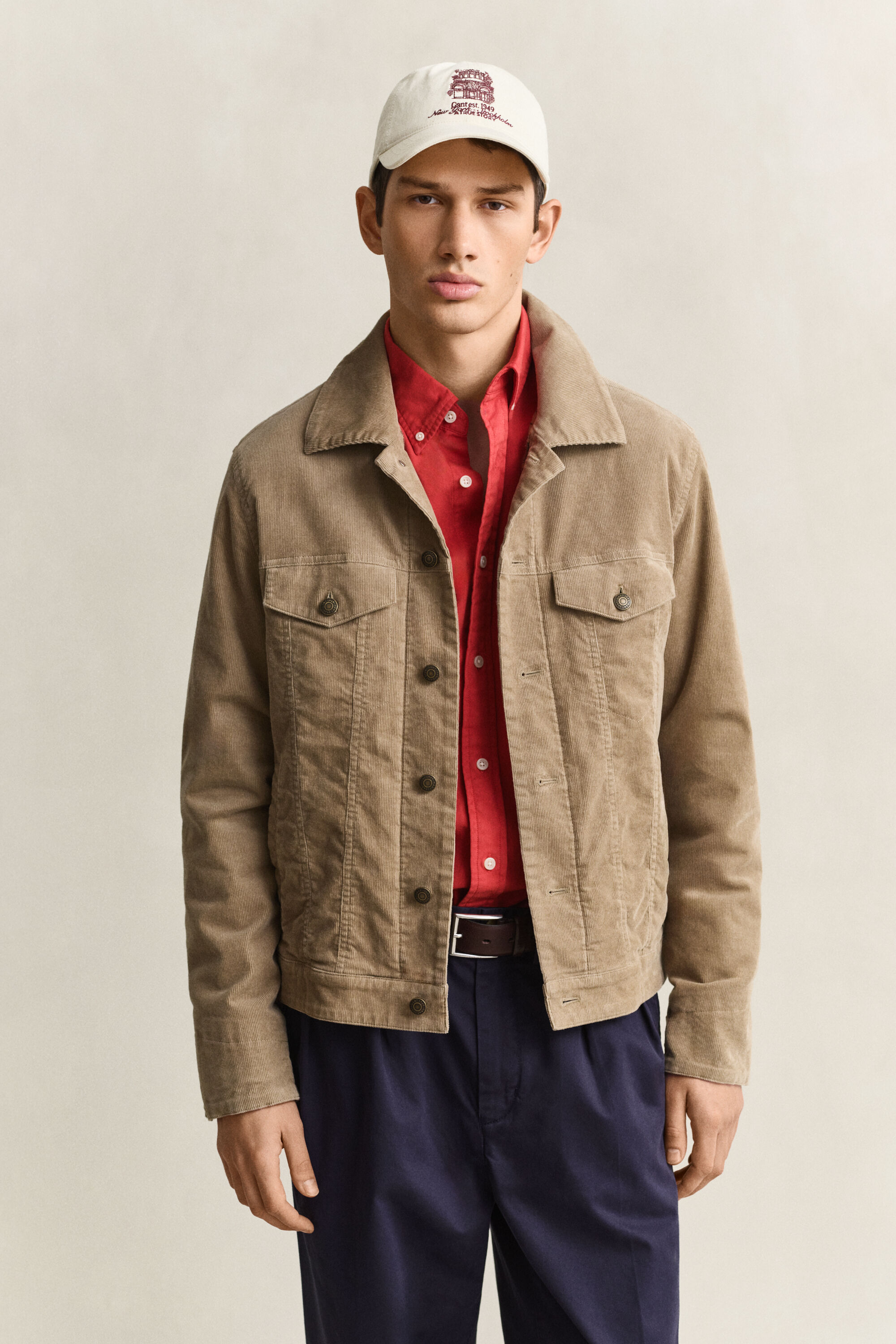 Trucker-Jacke aus Cord