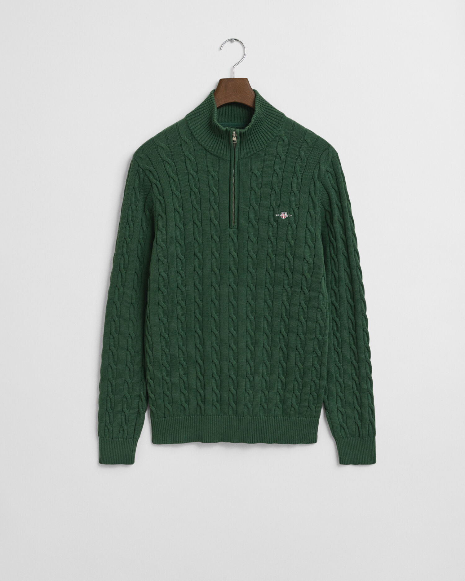 Zopfstrick Troyer aus Baumwolle