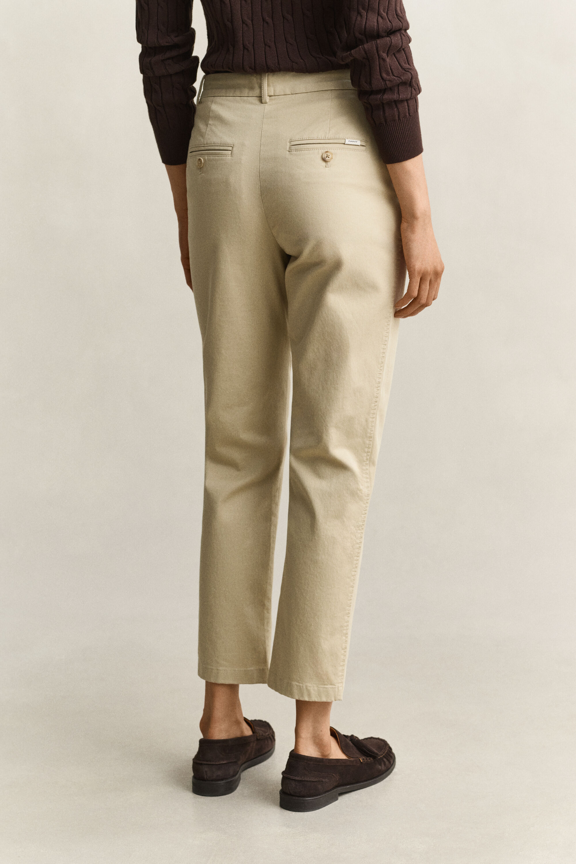 Classic Slim Fit Chinohose