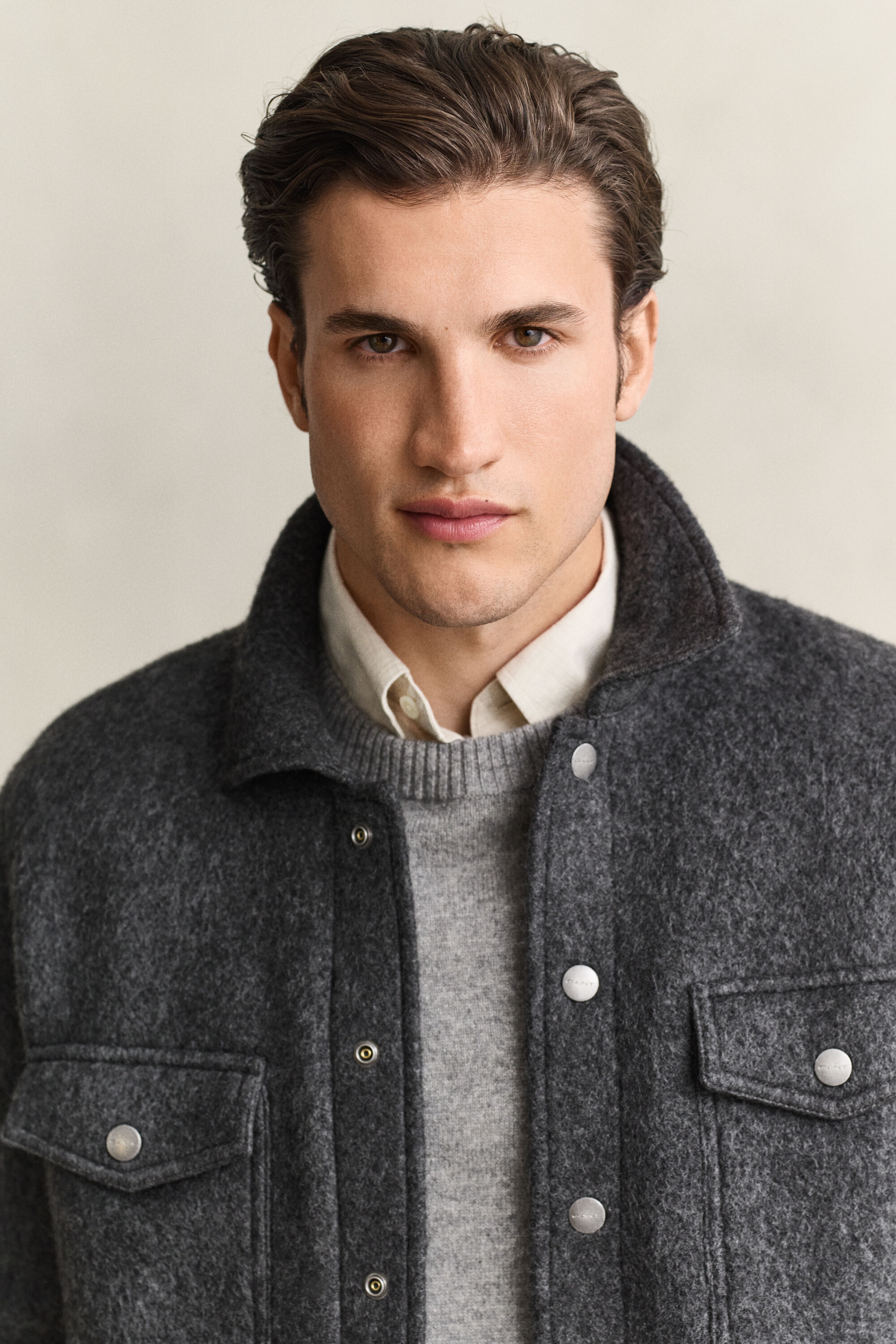 Fleece-Hemdjacke