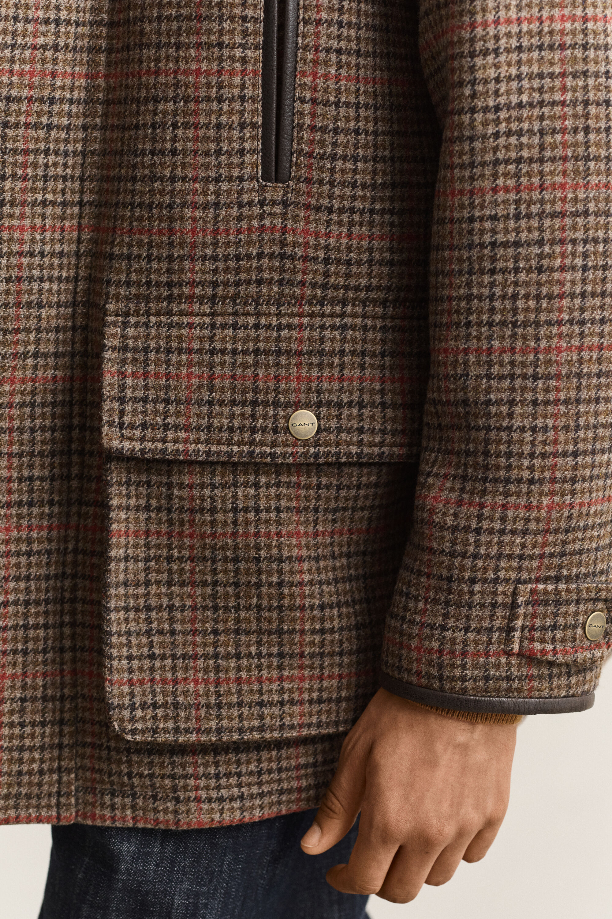 Decker Jacket aus englischem Tweed