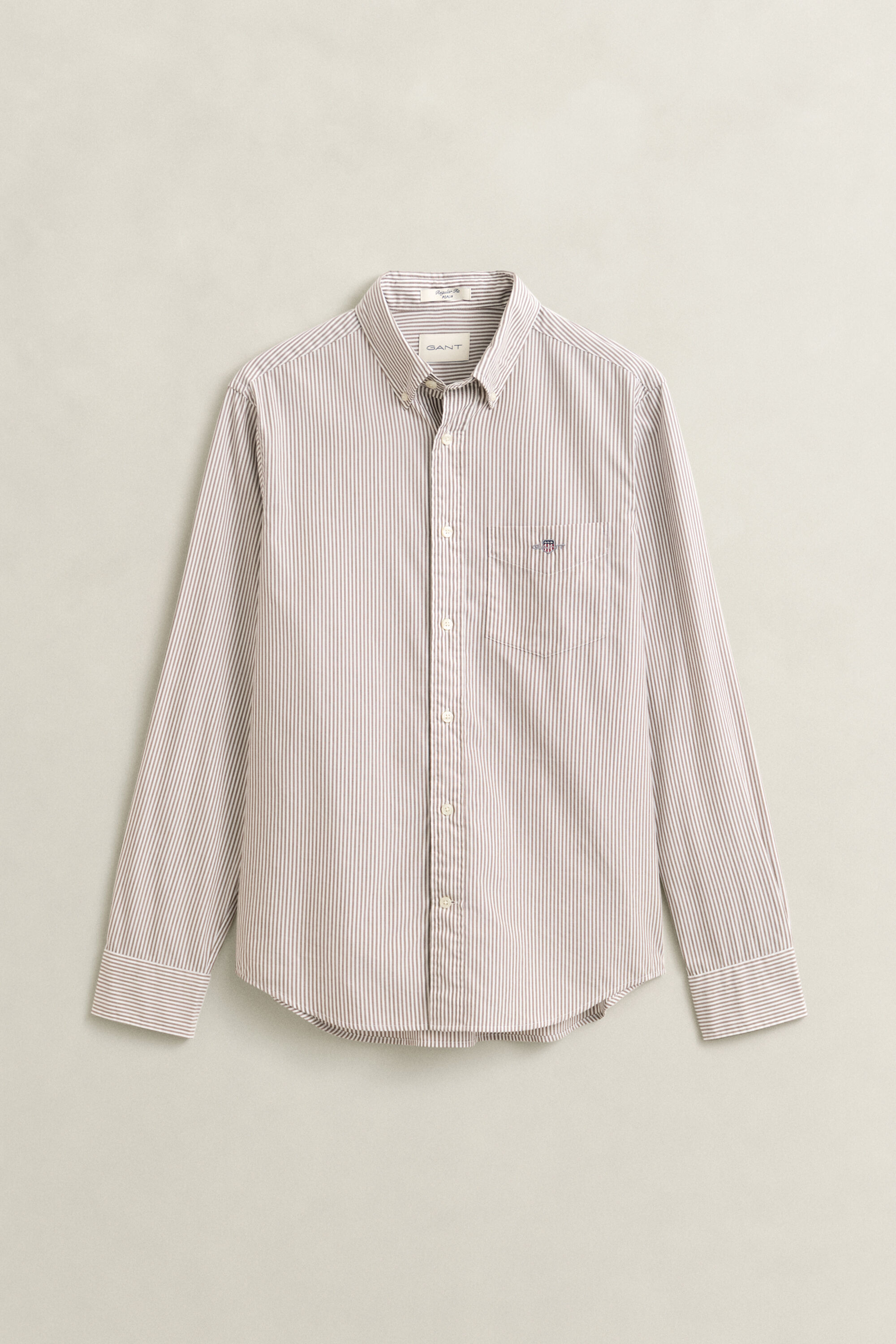 Banker Stripe Classic Popeline Hemd