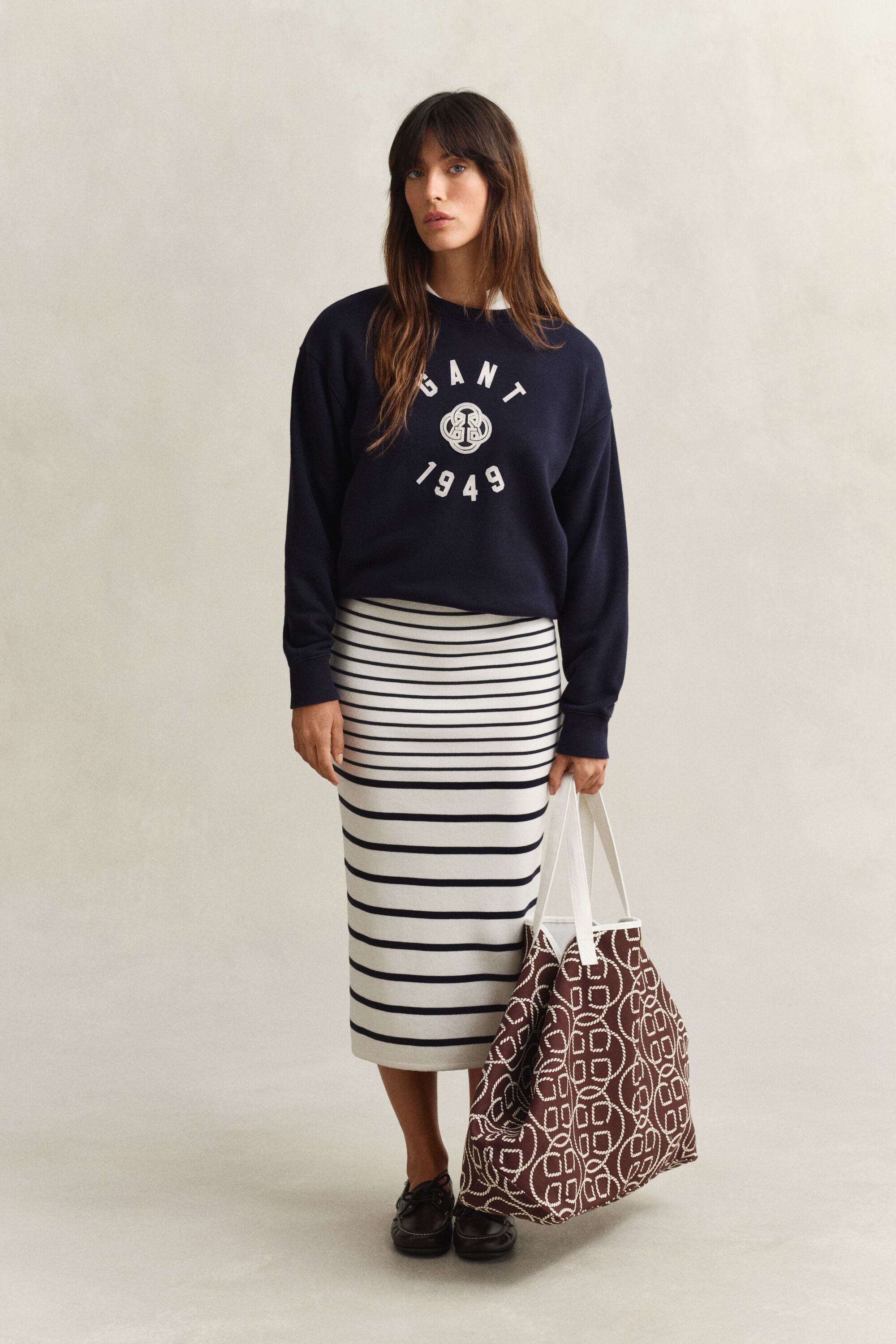 Graphic Rundhals-Sweatshirt