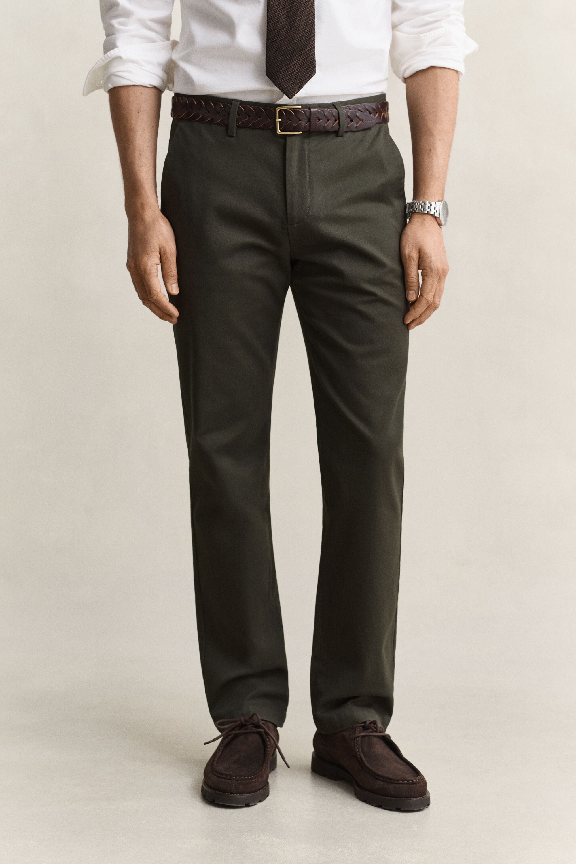 Regular Fit Smart Chinohose