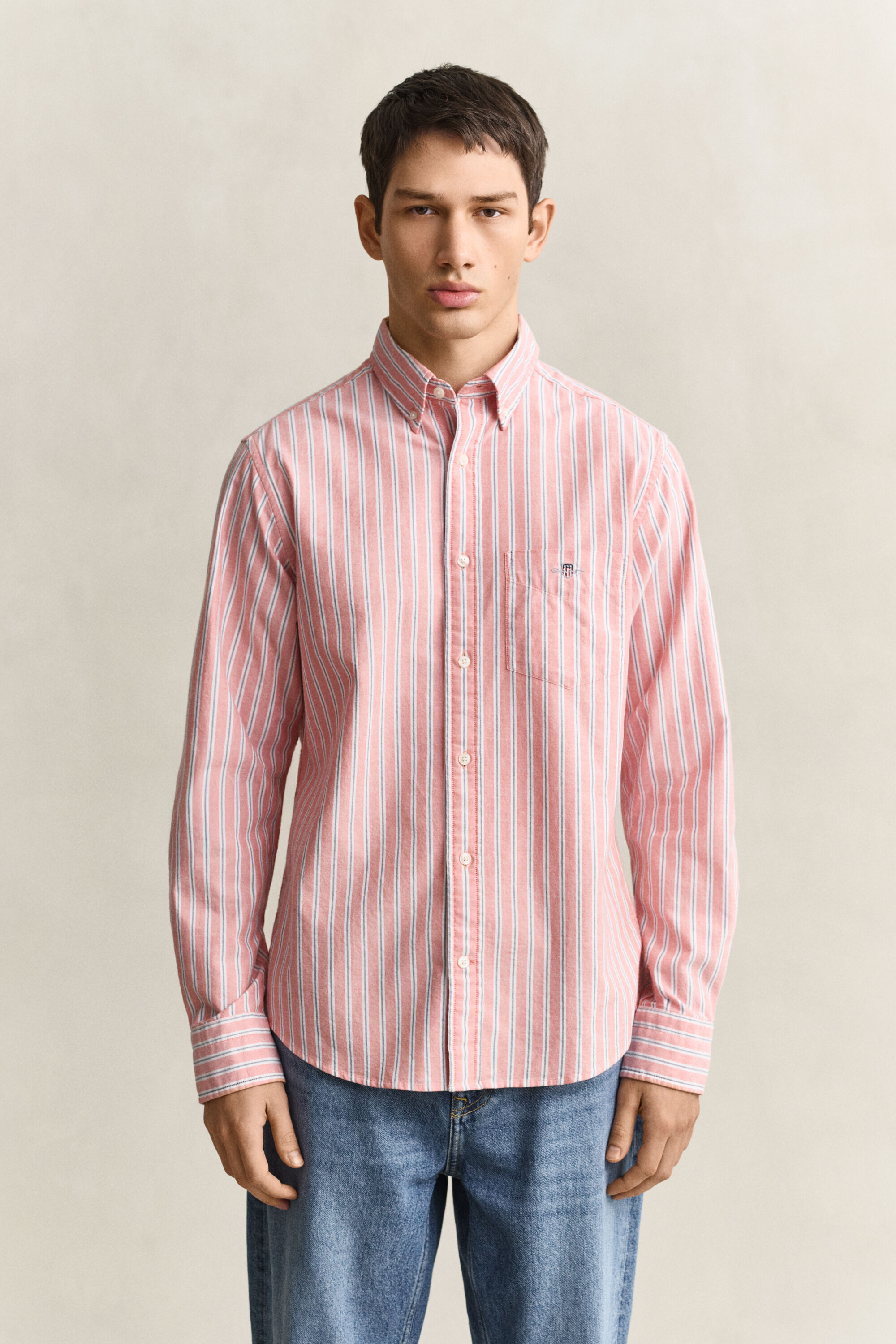 Classic Oxford-Hemd mit Streifen