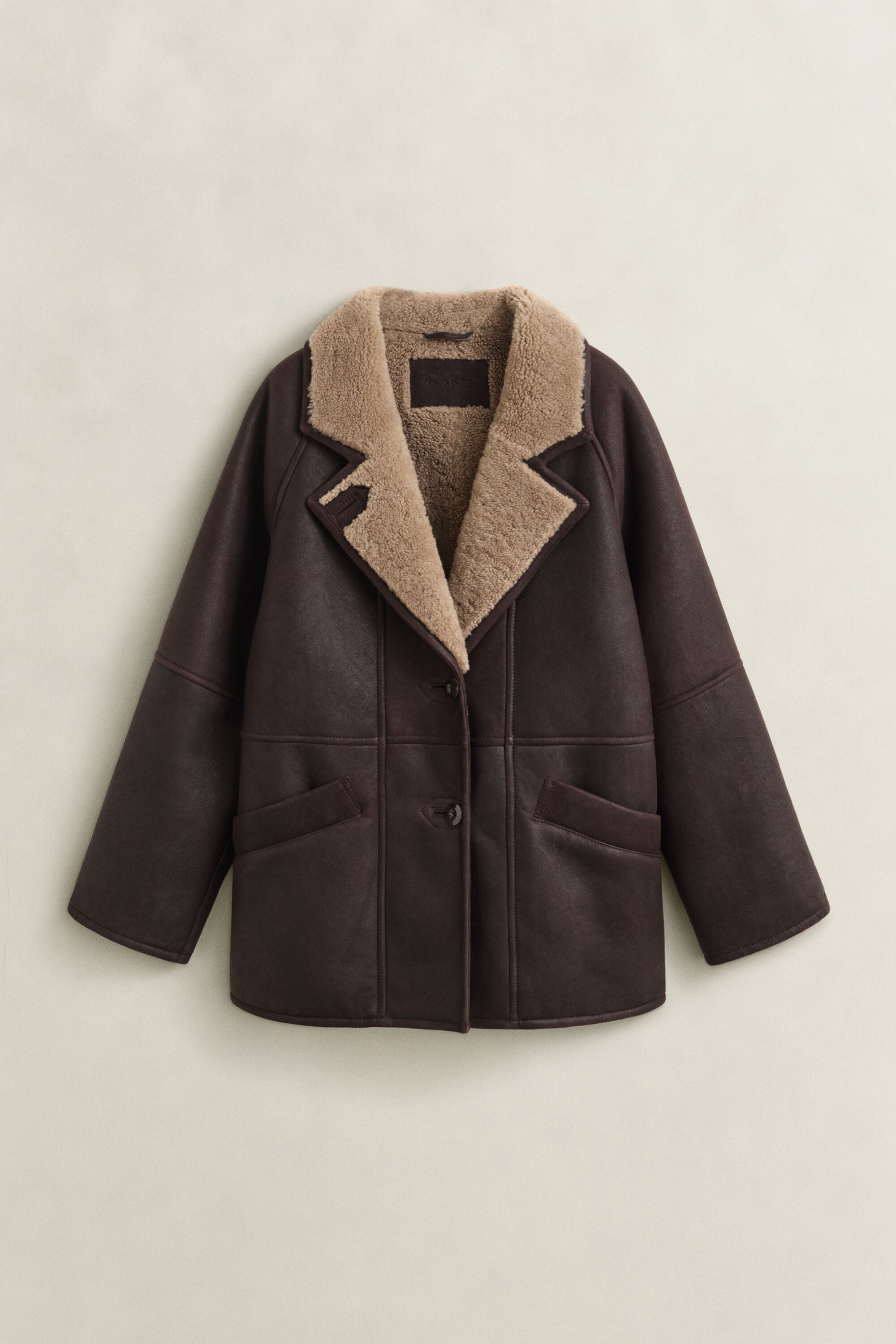 Shearling-Jacke