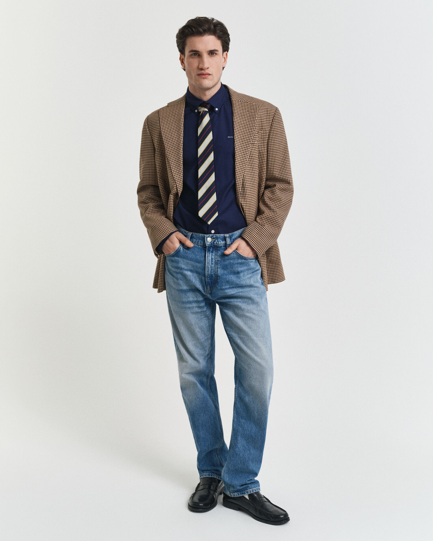 Regular Fit Pinpoint Oxford-Hemd