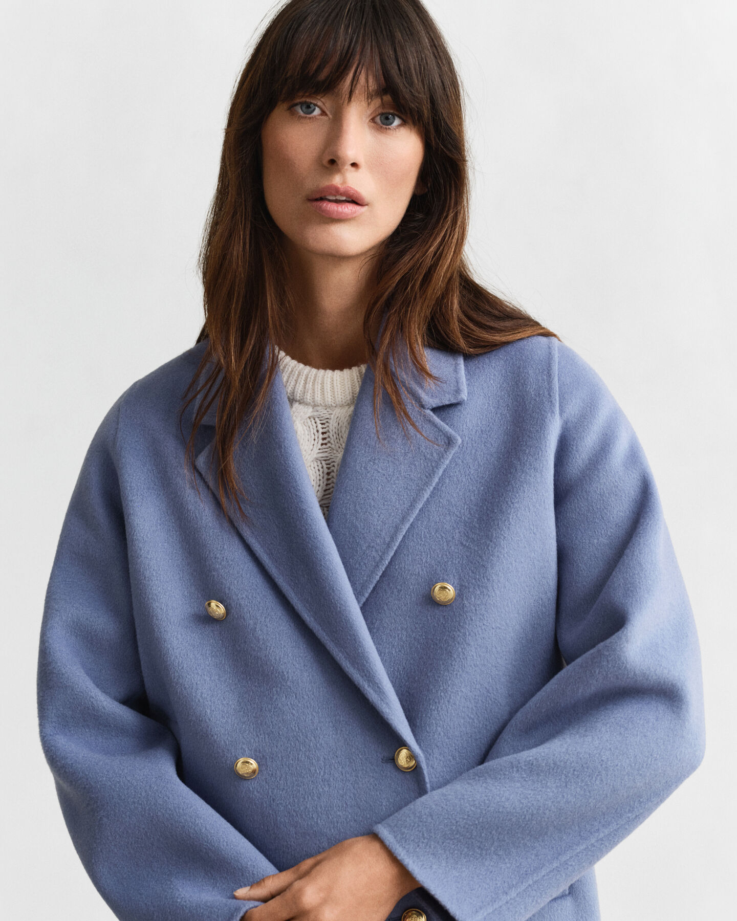 Caban in handgen&auml;hter Optik