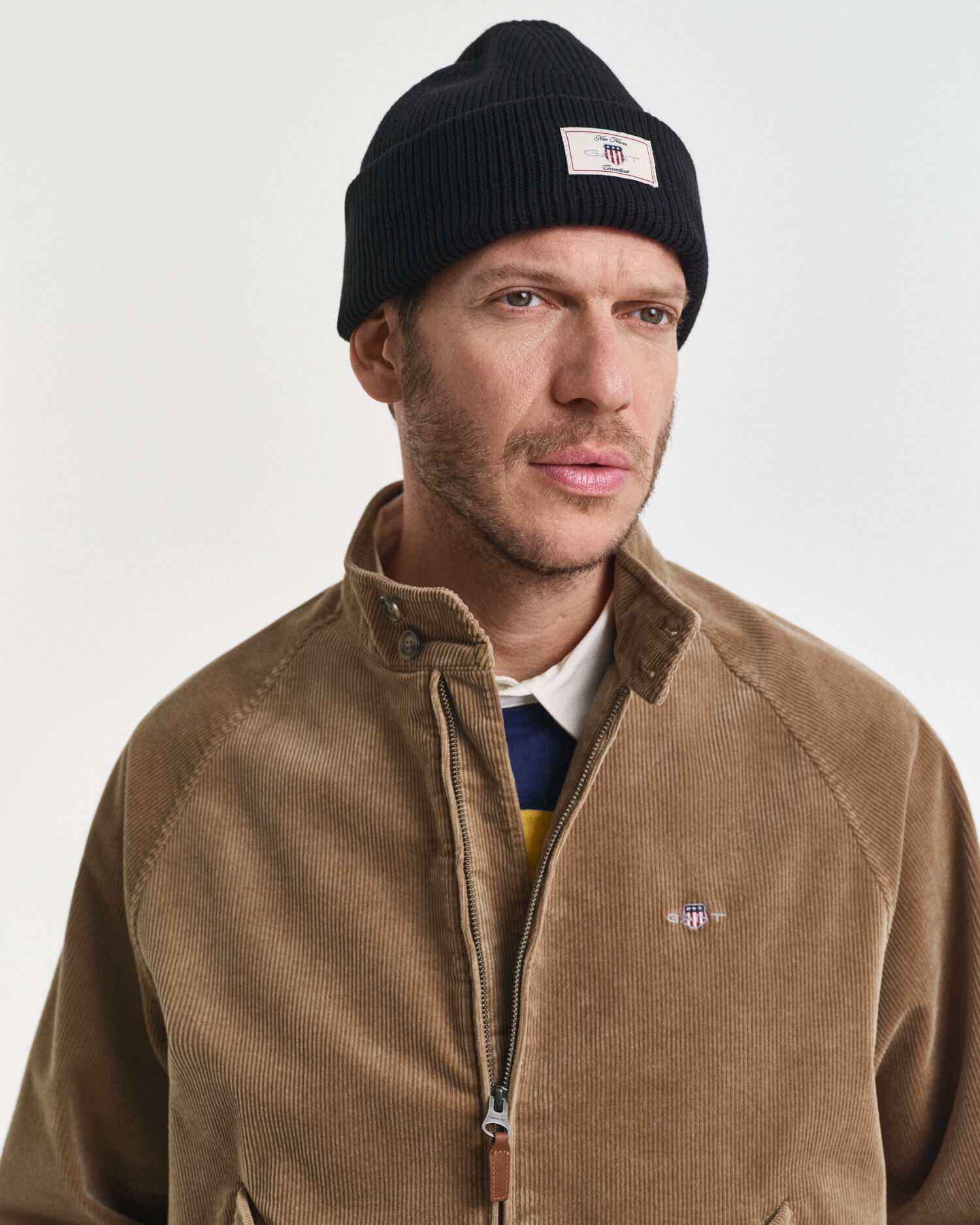 Harrington Jacke aus Cord