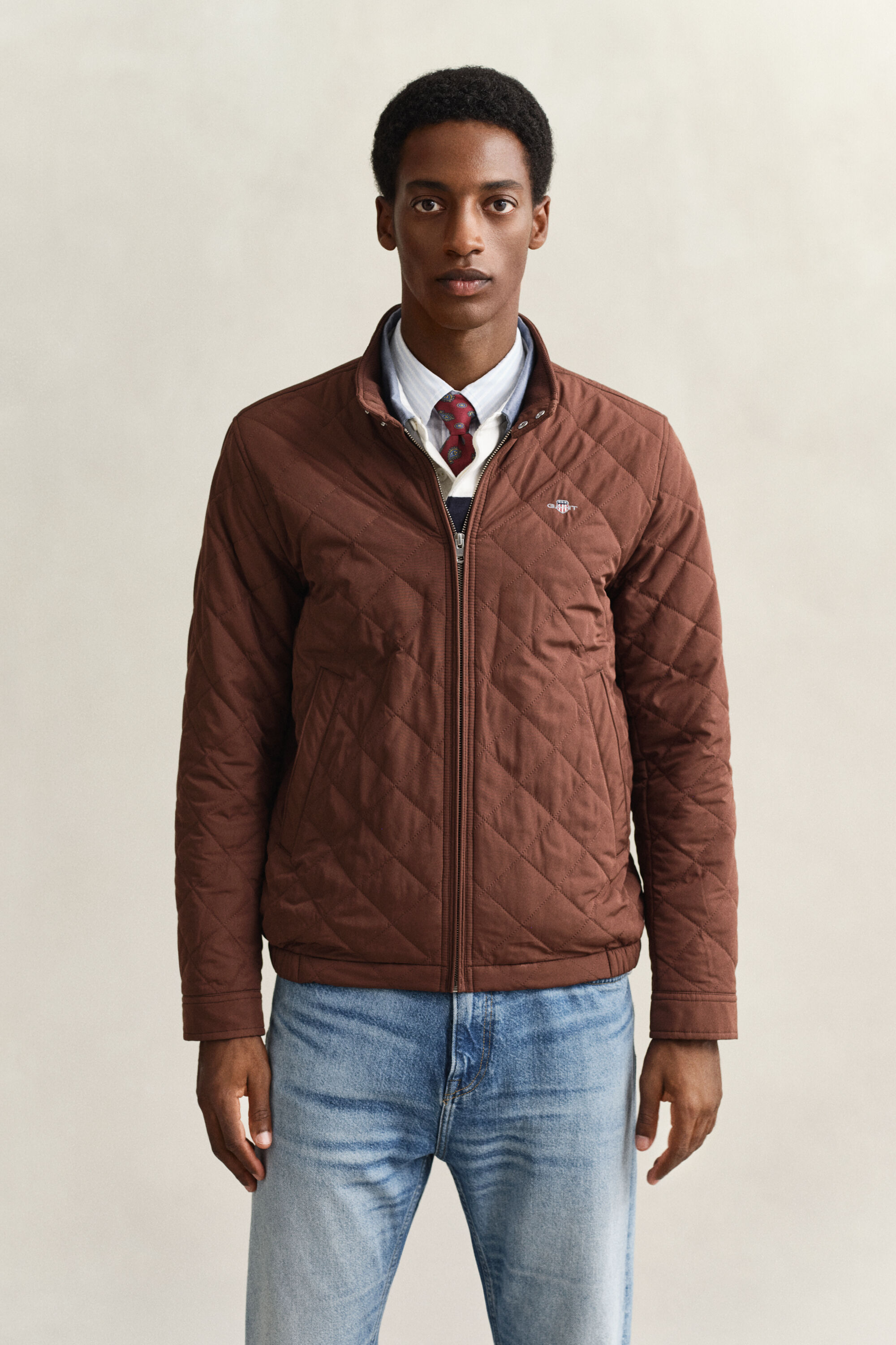 Gesteppter Windcheater