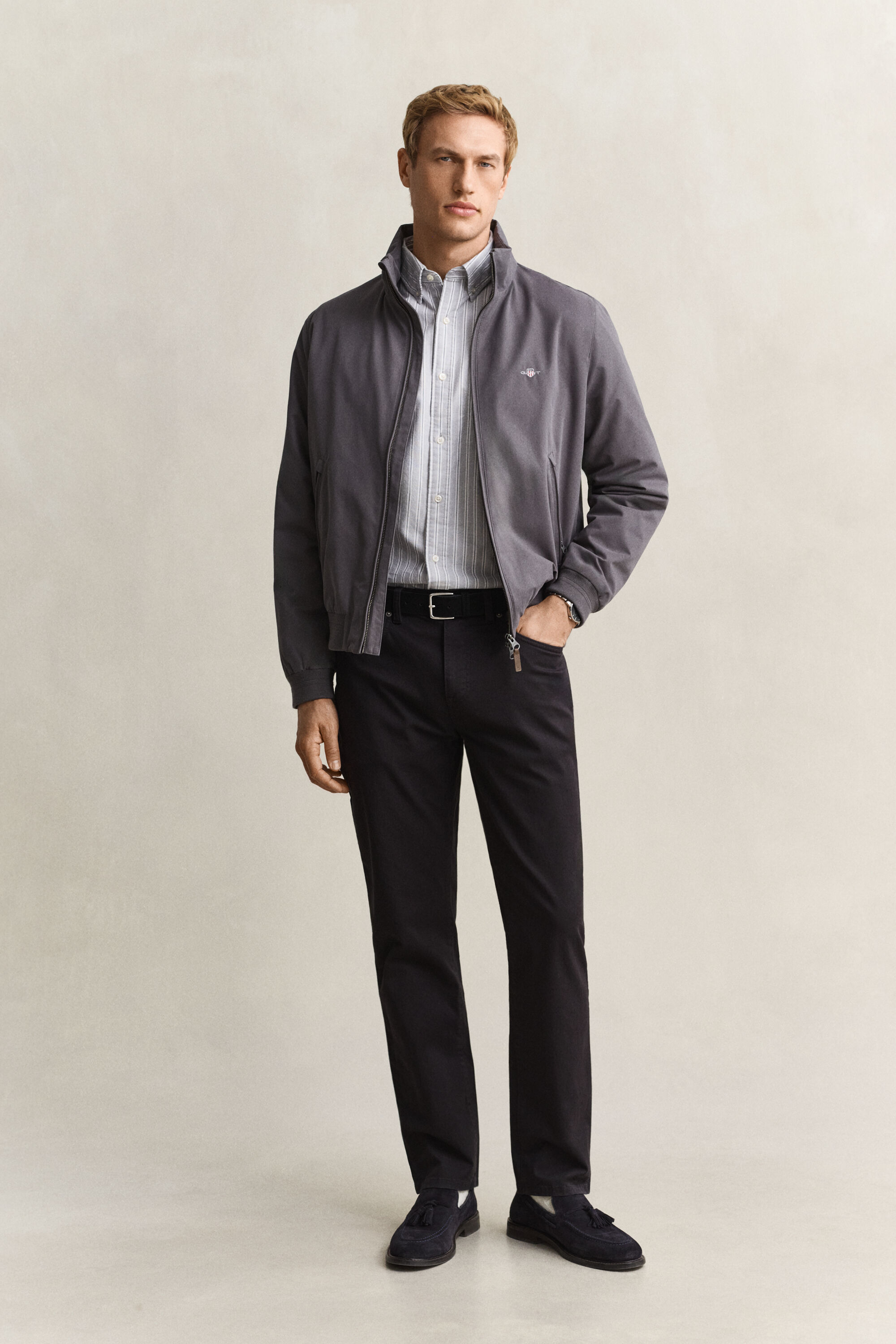 Classic Oxford-Hemd mit Streifen