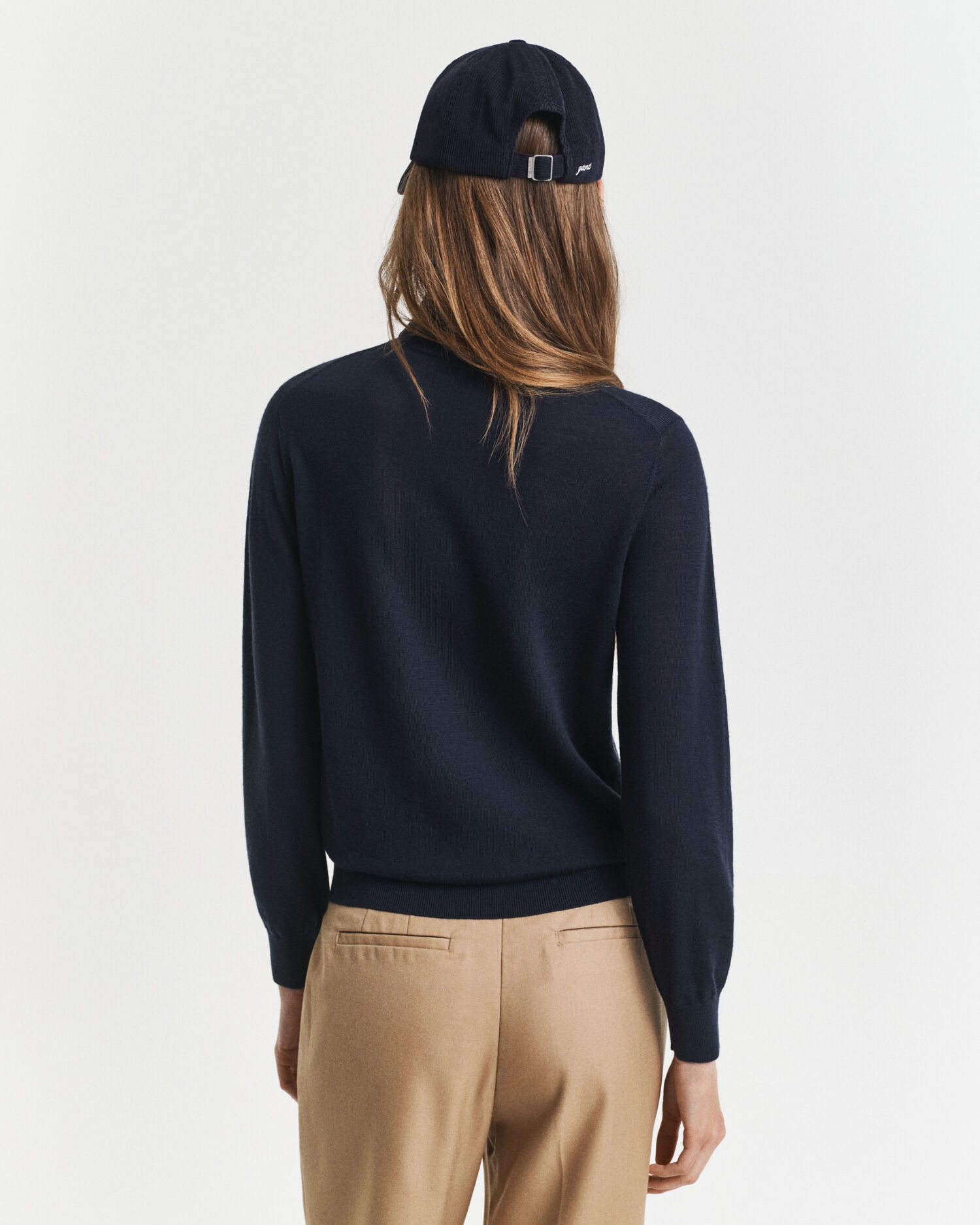 Rollkragenpullover aus extrafeiner Merinowolle