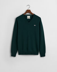 Superfine Lambswool V-Neck Pullover