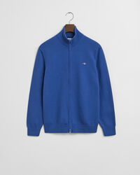 Casual Cotton Strickjacke mit Rei&szlig;verschluss