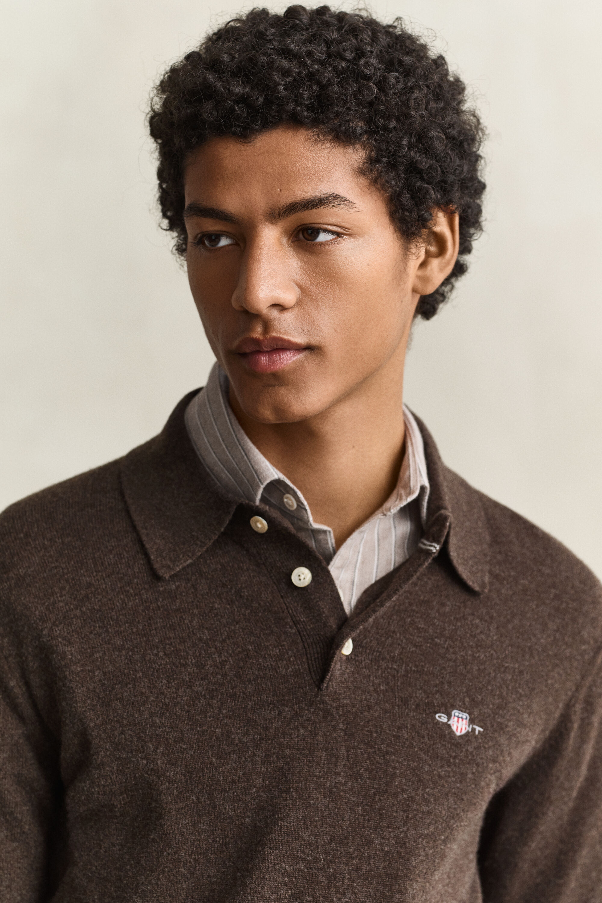 Superfine Lambswool Polopullover
