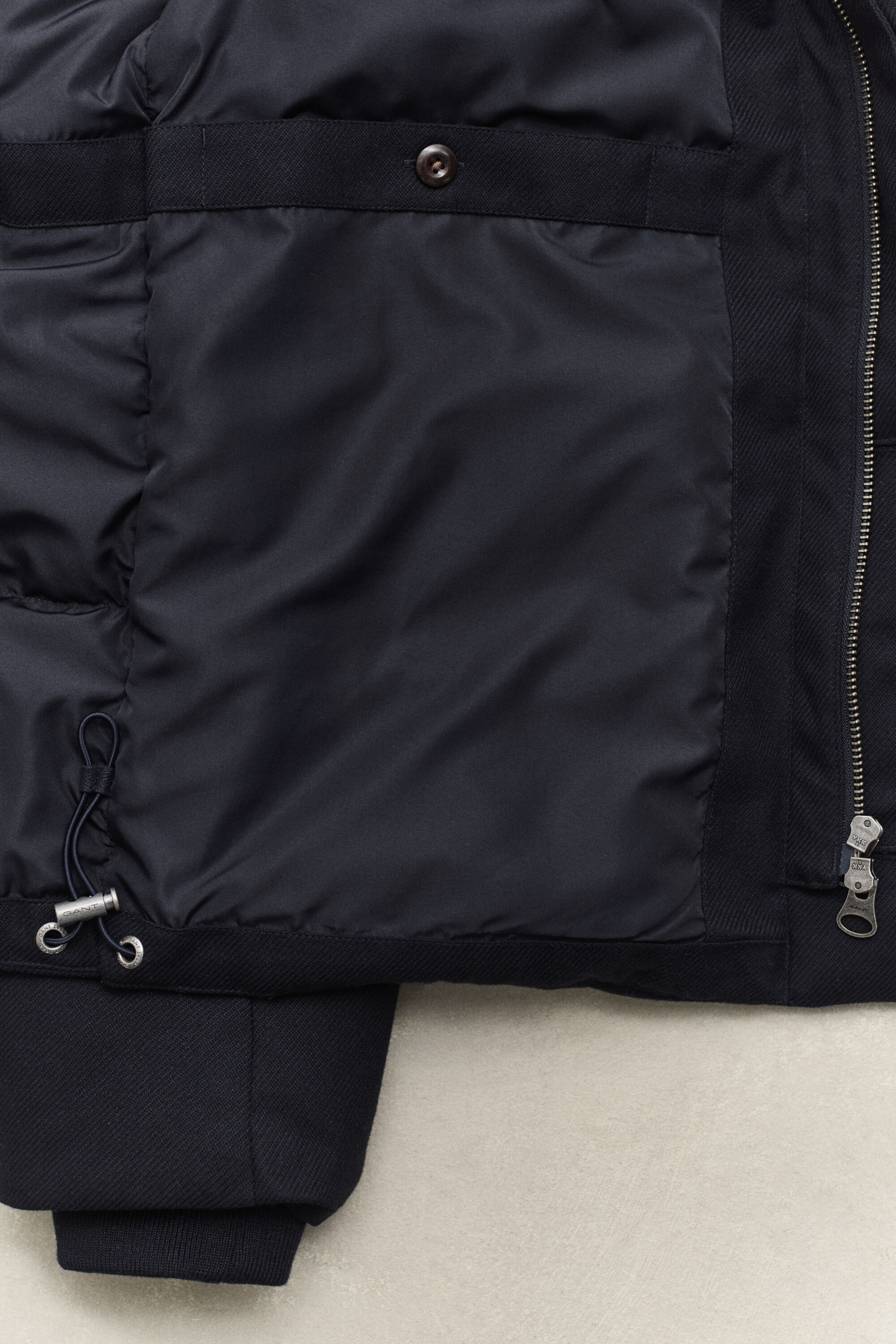 Flanelldaunenjacke