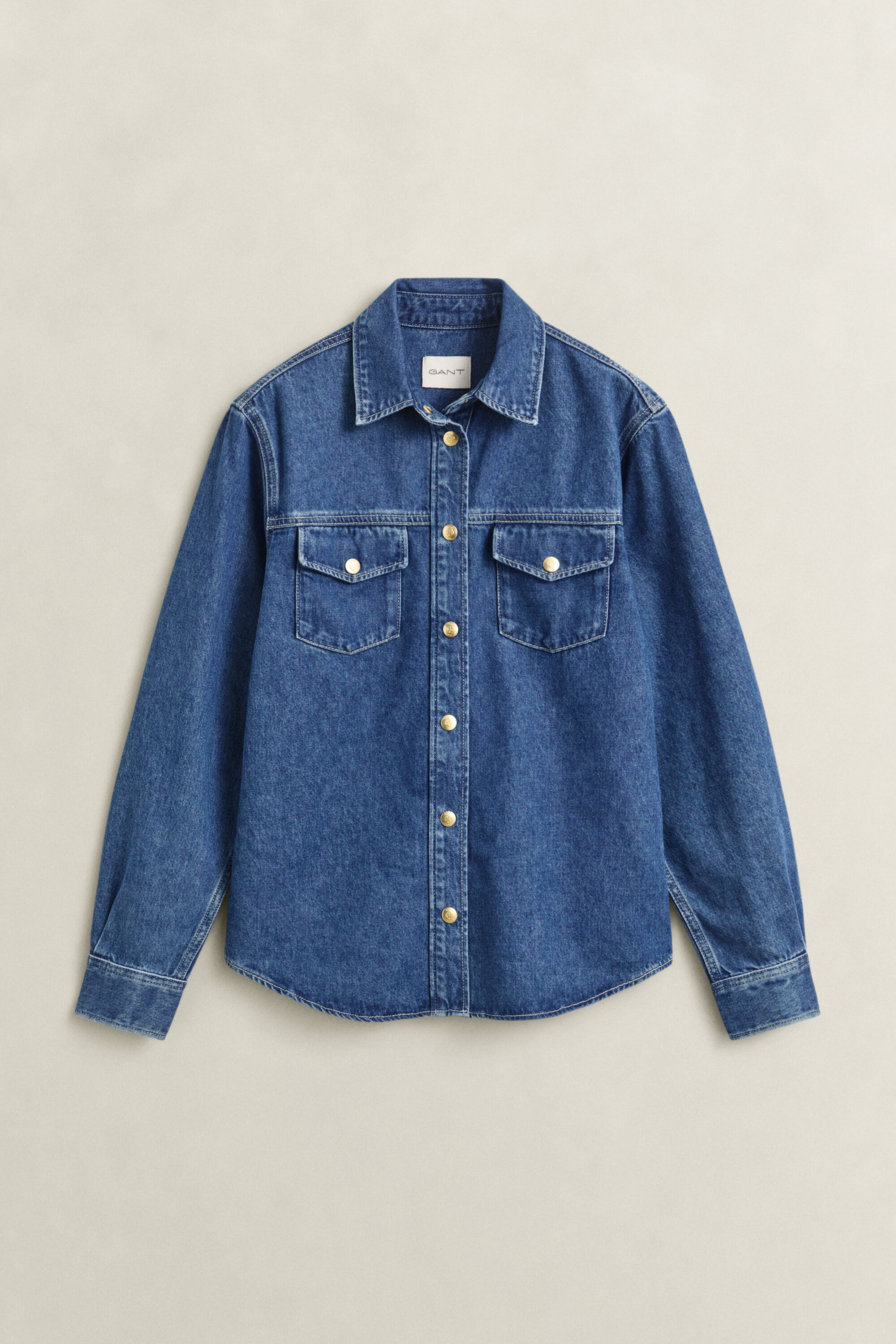 Jeansbluse