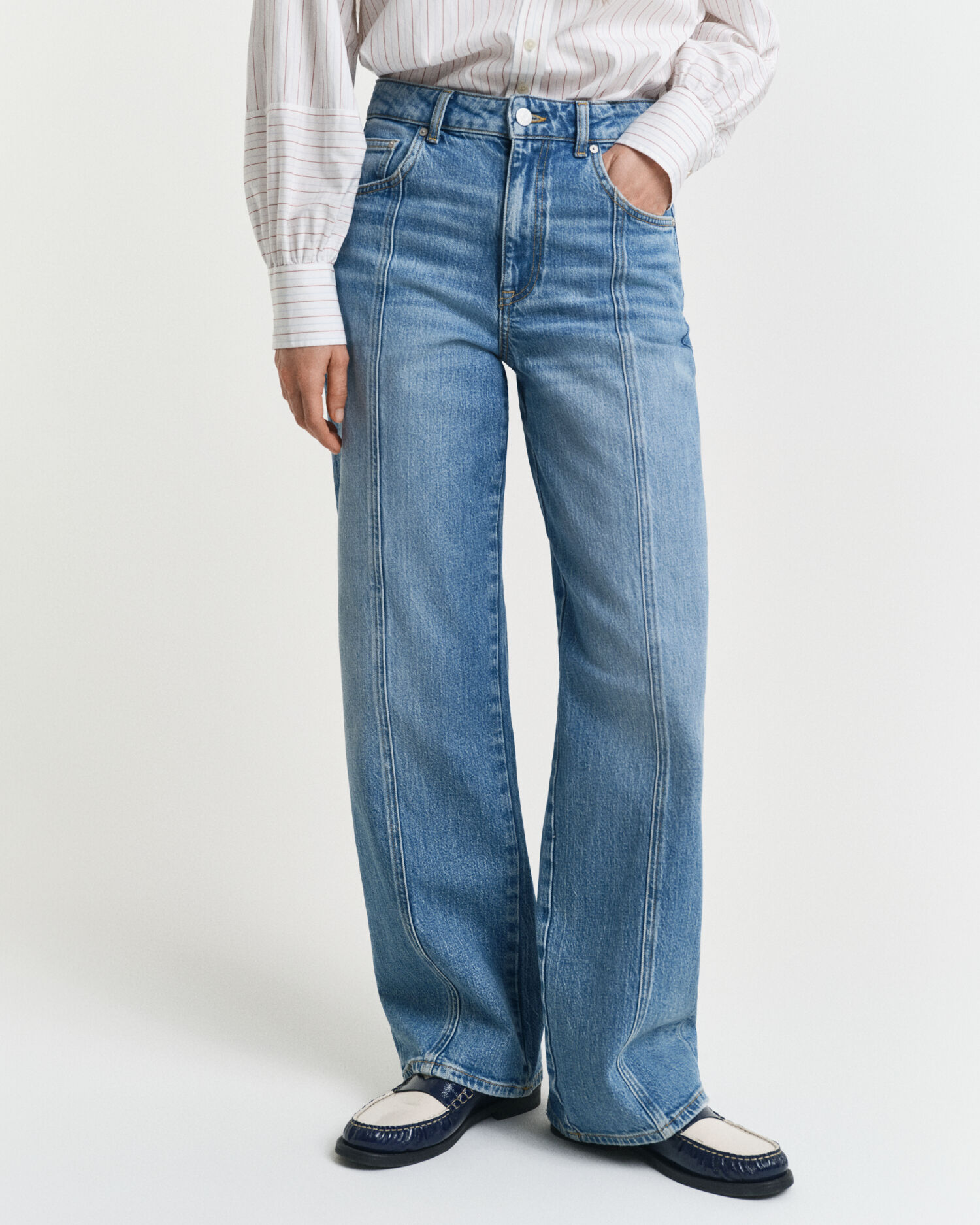 Relaxed Fit Jeans mit geradem Bein