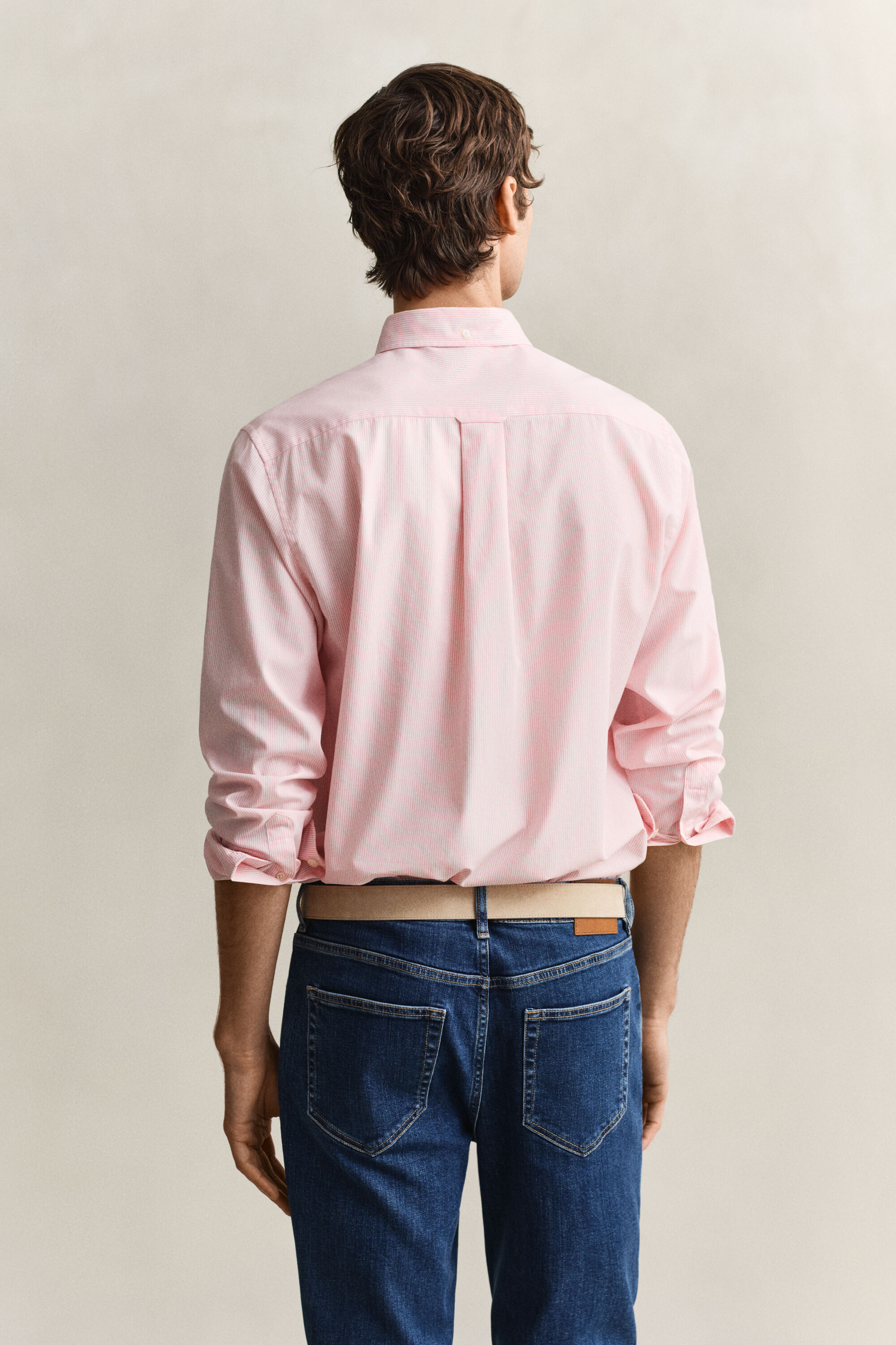 Banker Stripe Classic Popeline Hemd