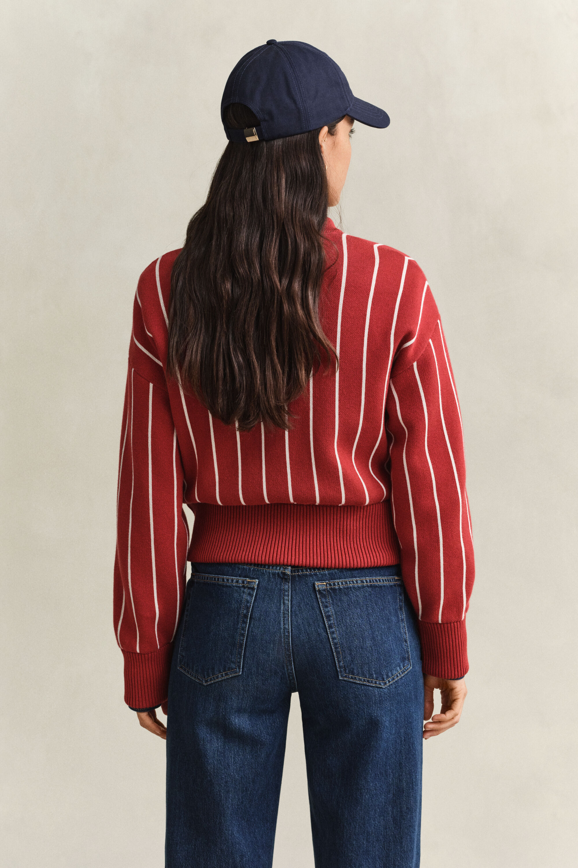 Gestrickte Gant Varsity Jacke