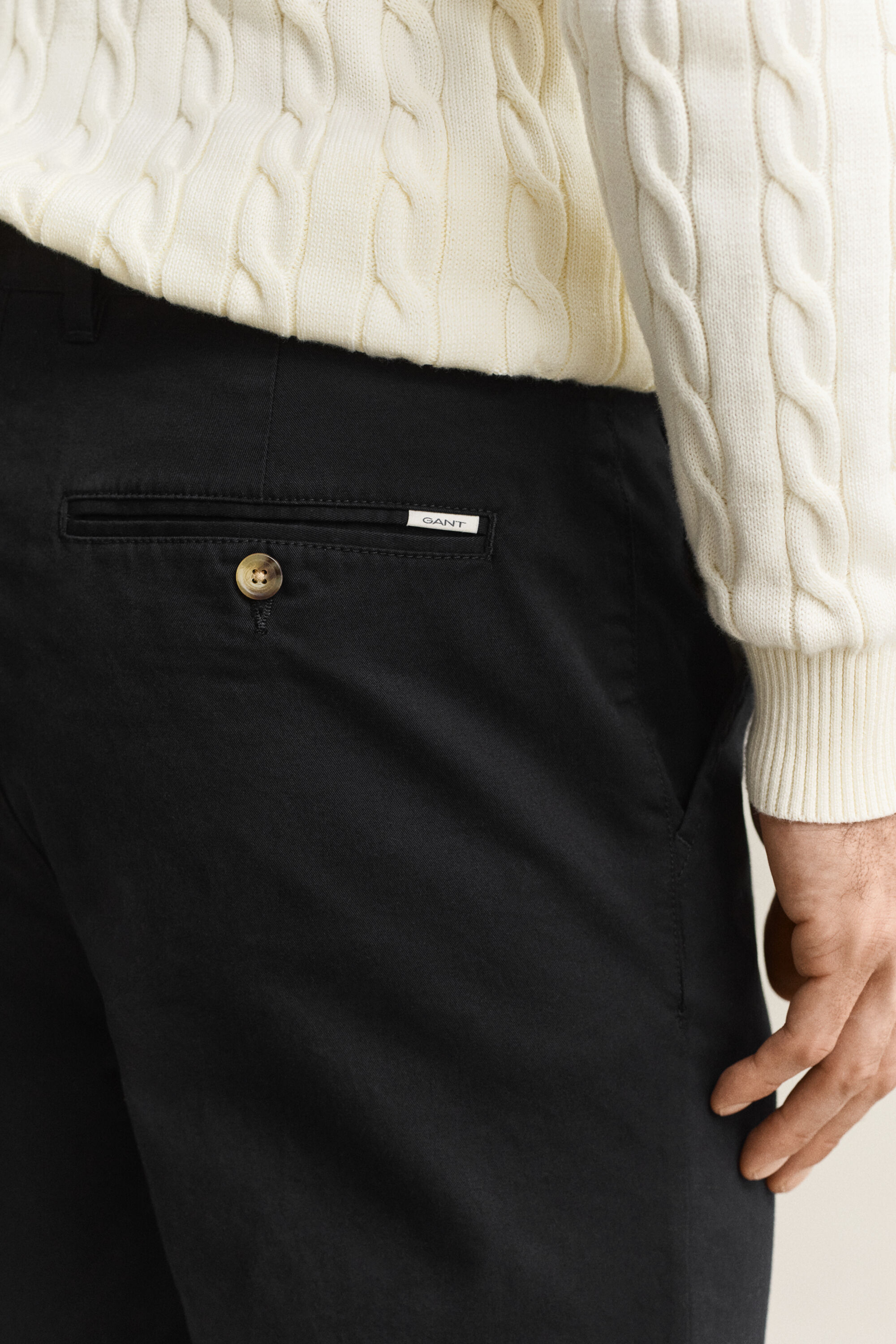 Classic Slim Fit Chinohose