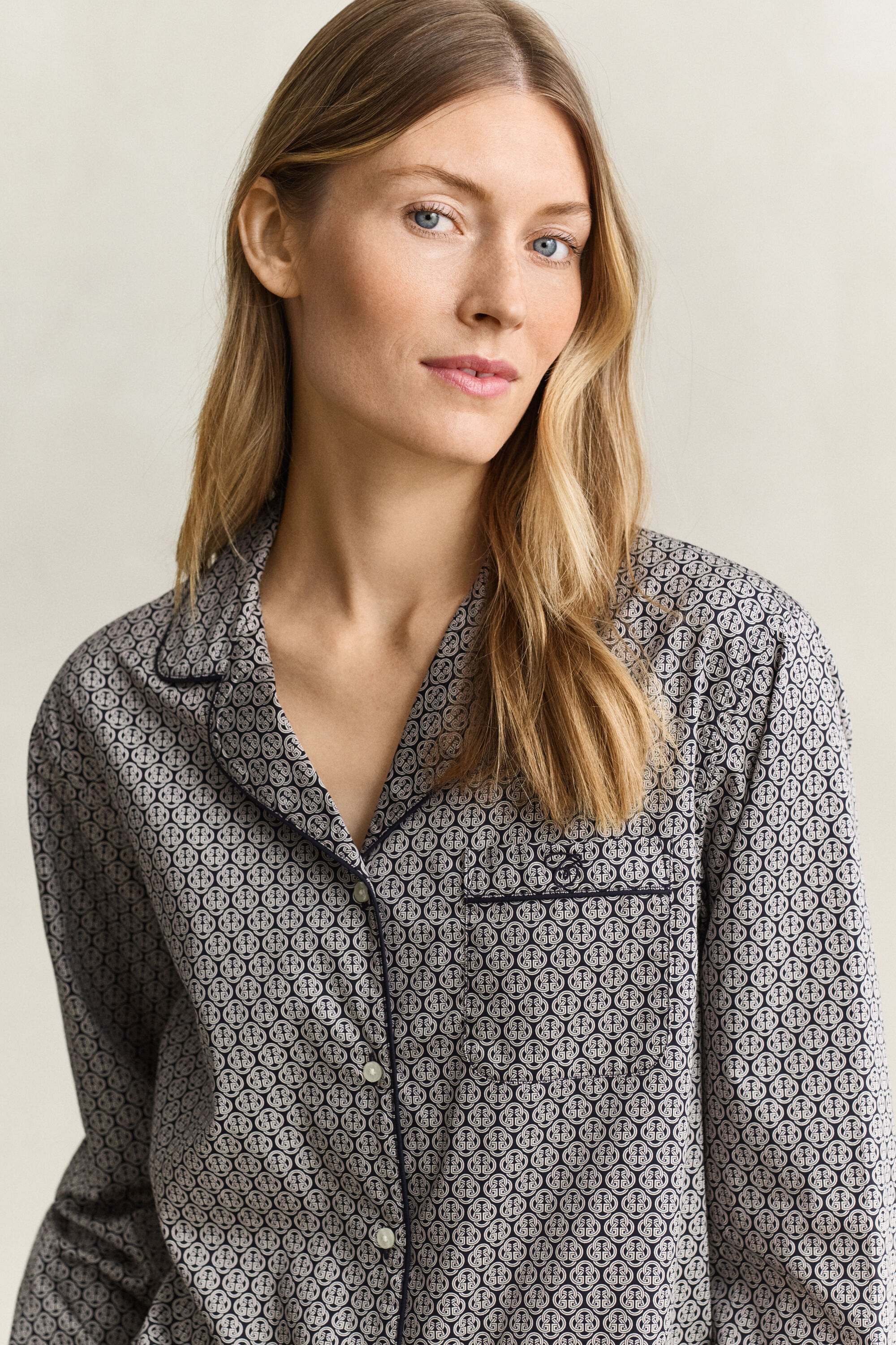Pyjama mit Print