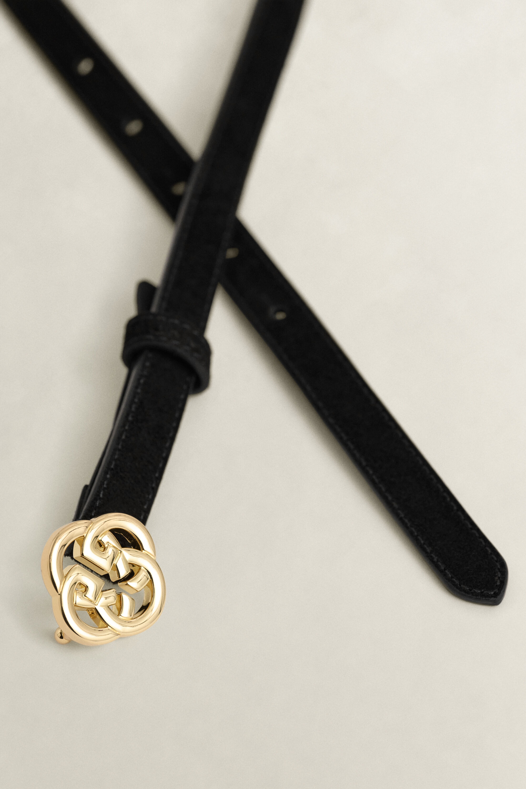 Monogram Gürtel aus Veloursleder