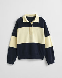 Color Blocked Rugger mit Piqu&eacute;struktur