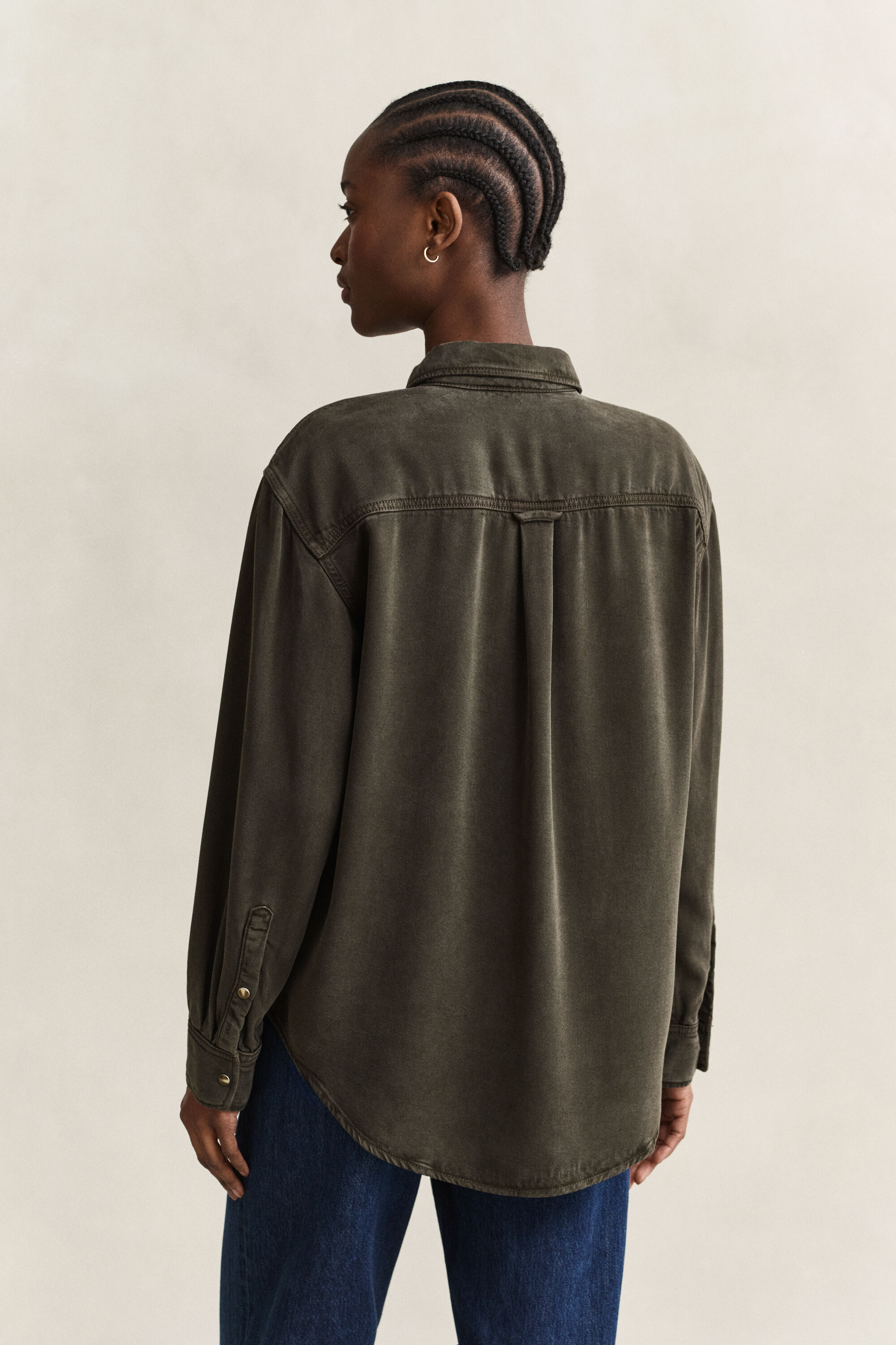 Ranger Bluse aus Denim-Twill