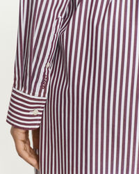 Classic Hemdblusenkleid aus Popeline mit G&uuml;rtel