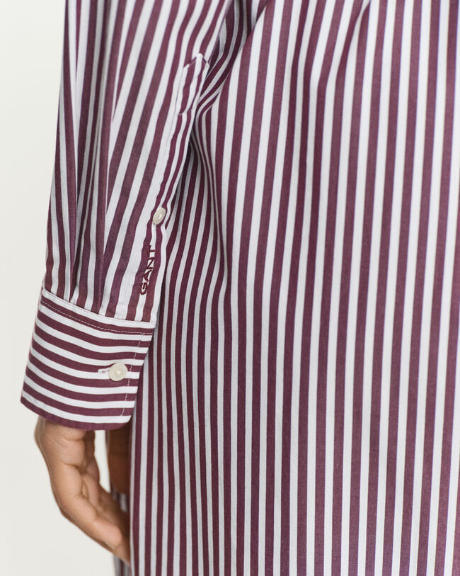 Classic Hemdblusenkleid aus Popeline mit G&uuml;rtel