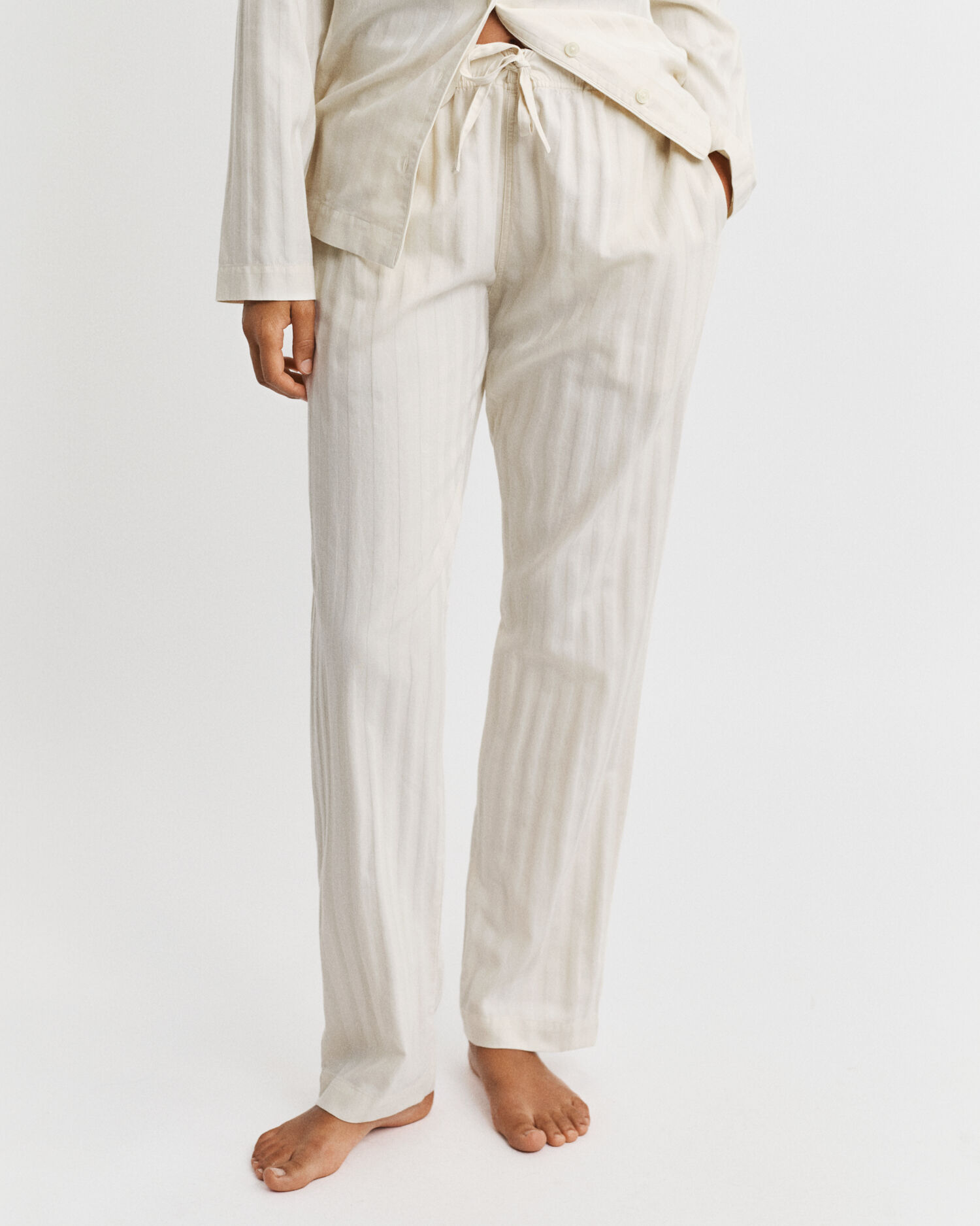 Pyjama mit Satinstreifen in Geschenkbox