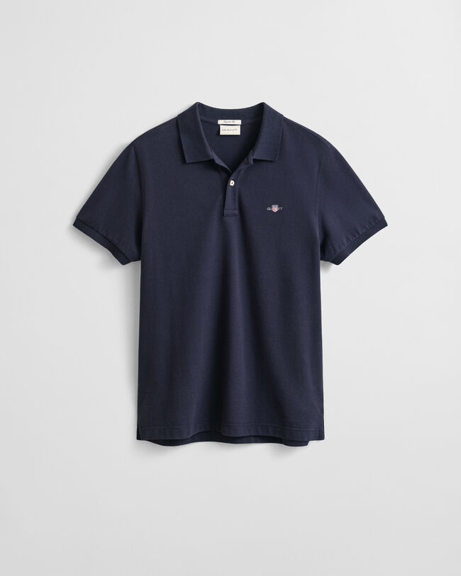 Regular Fit Shield Piqu&eacute; Poloshirt