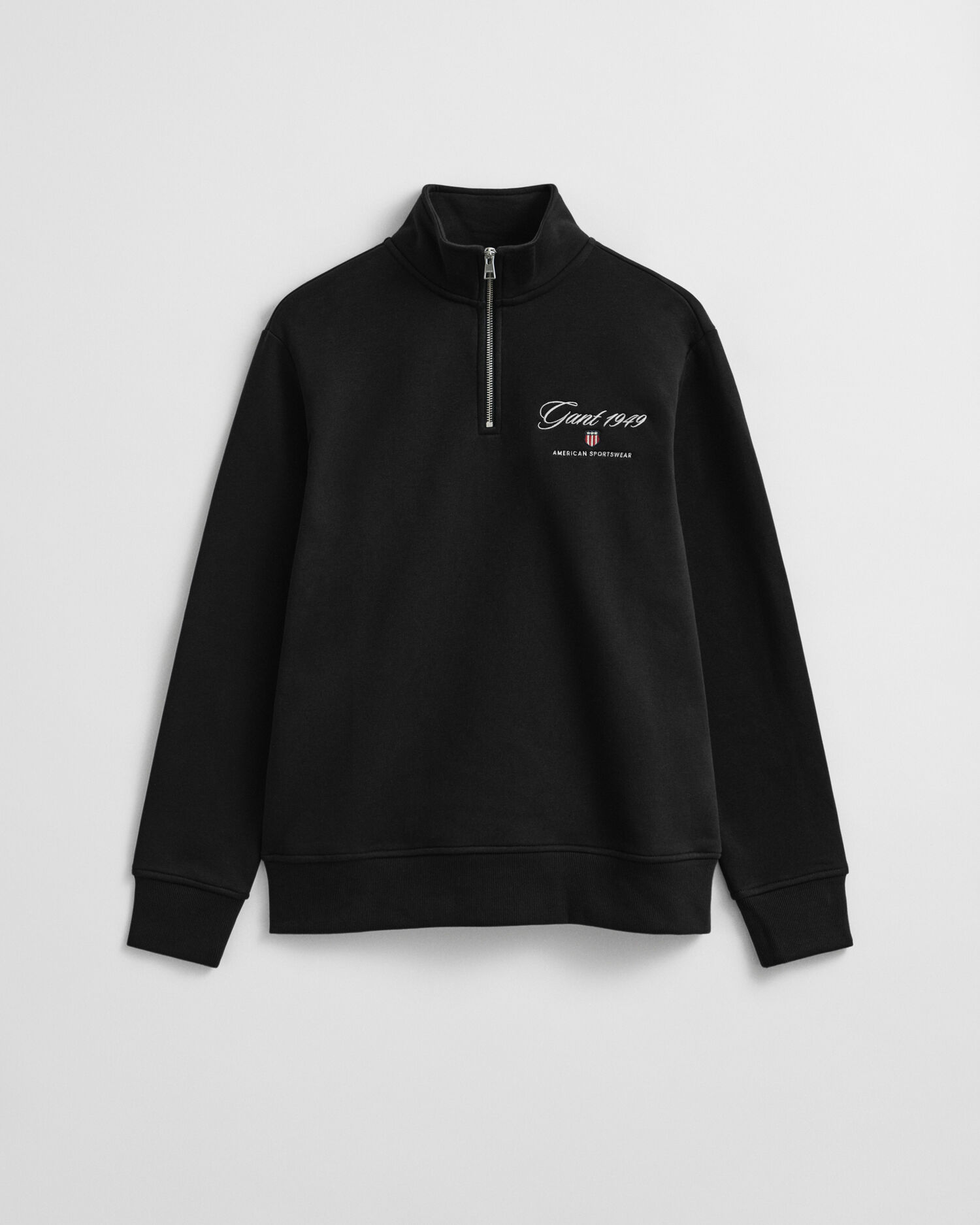 1949 Graphic Sweatshirt mit Reißverschlusskragen