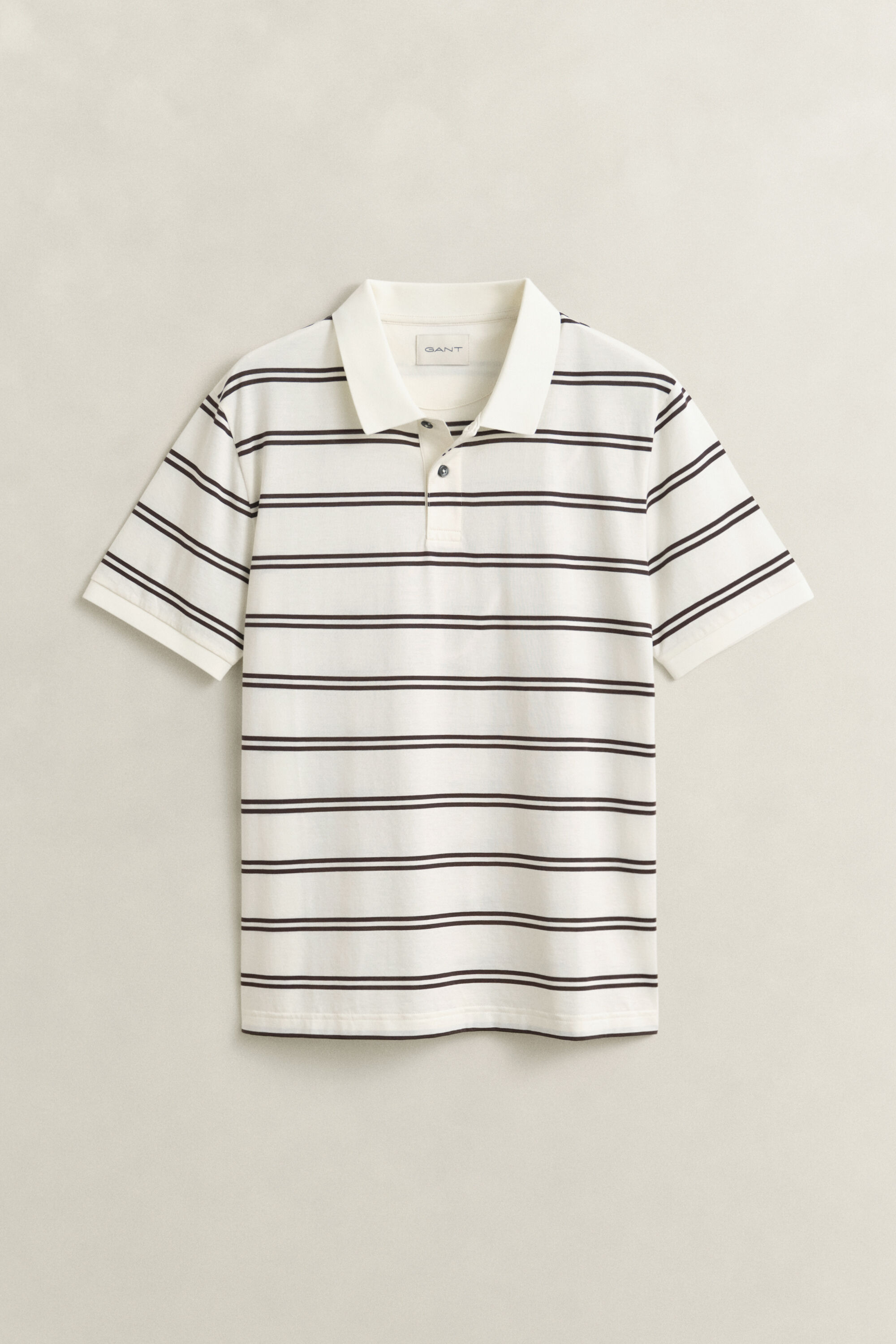 Gestreiftes Poloshirt aus Pima-Baumwolle